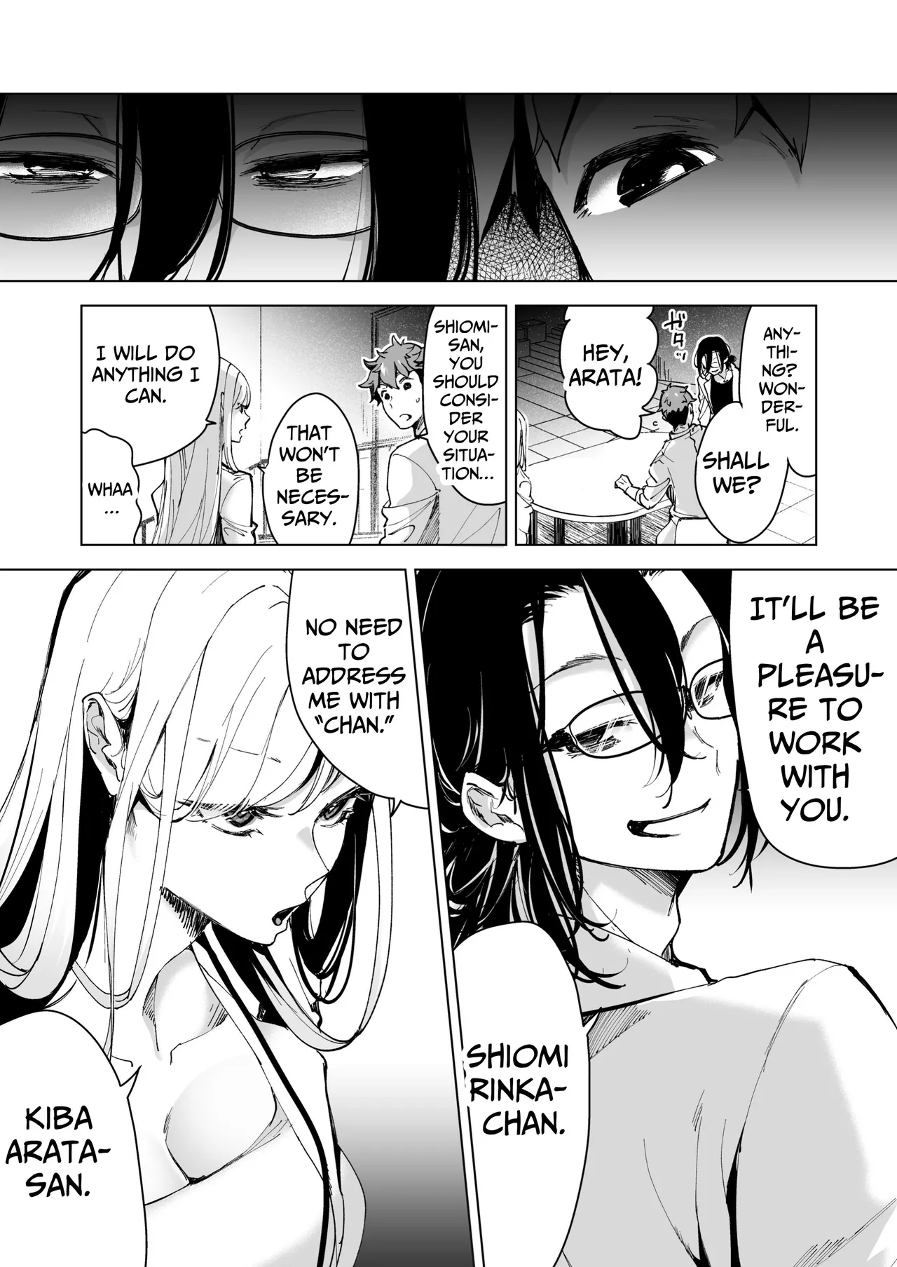 [Face Look Ponpon (Mogiri Ochigi)] Ai Gangu no Onna ~Tokumei Kaihatsu-bu no Otoko Futari ni Gangu ni Sarete Rinri ga Houkai~ | Turned into a Sex Toy?! Goodbye Morals!! Product Testing for the Secret R&D Department [English] [Kabedon] page 17 original parody - sole female rough translation hentai manga - read online free
