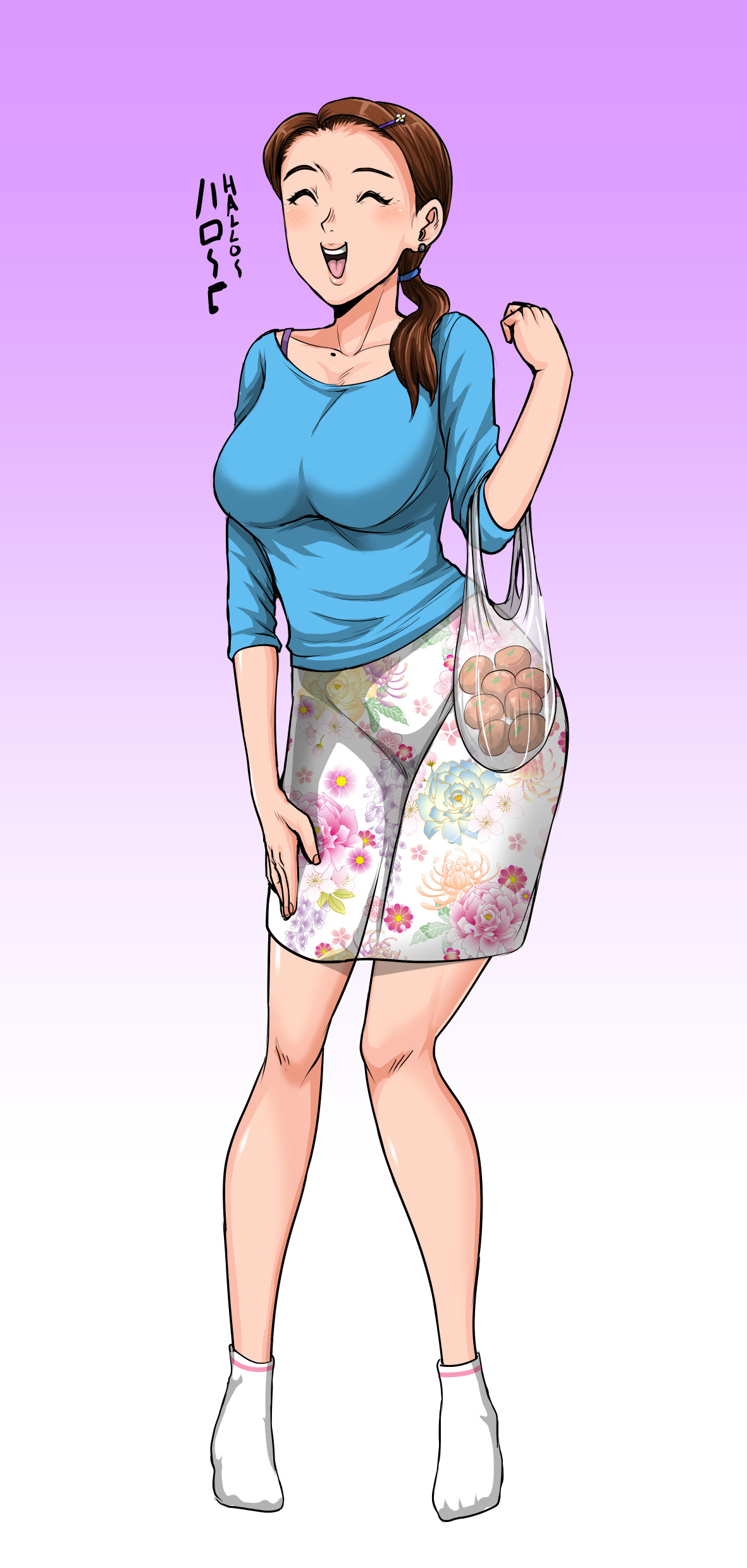 [Juna Juna Juice] Inaka no Guesthouse, Takamiko-san! ft. MILF-Hunters page 39 original parody - sole female mosaic censorship hentai manga - read online free