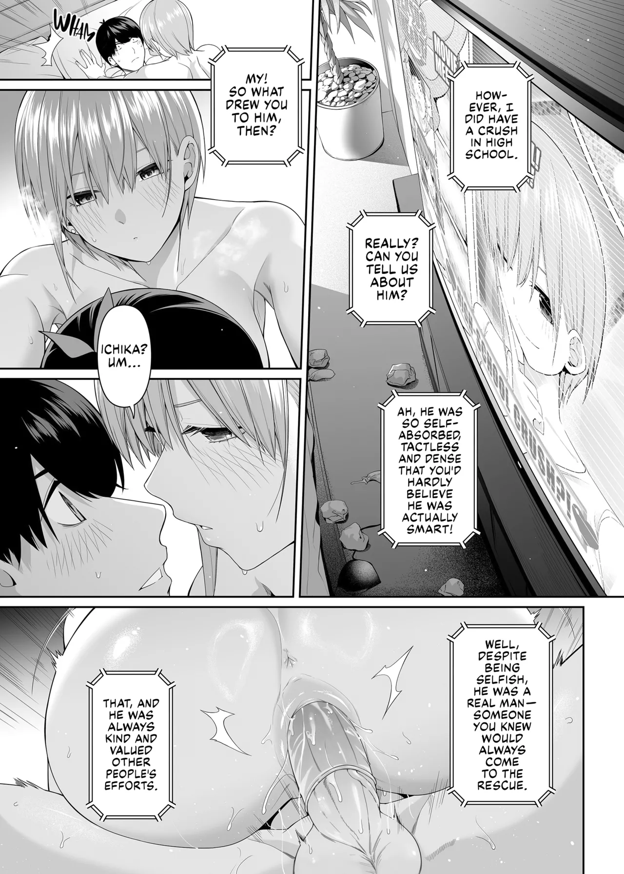 1/5 no Renai Kanjou | A Fifth of Romance page 77 featuring ichika nakano gotoubun no hanayome parody - squirting kissing hentai manga - read online free
