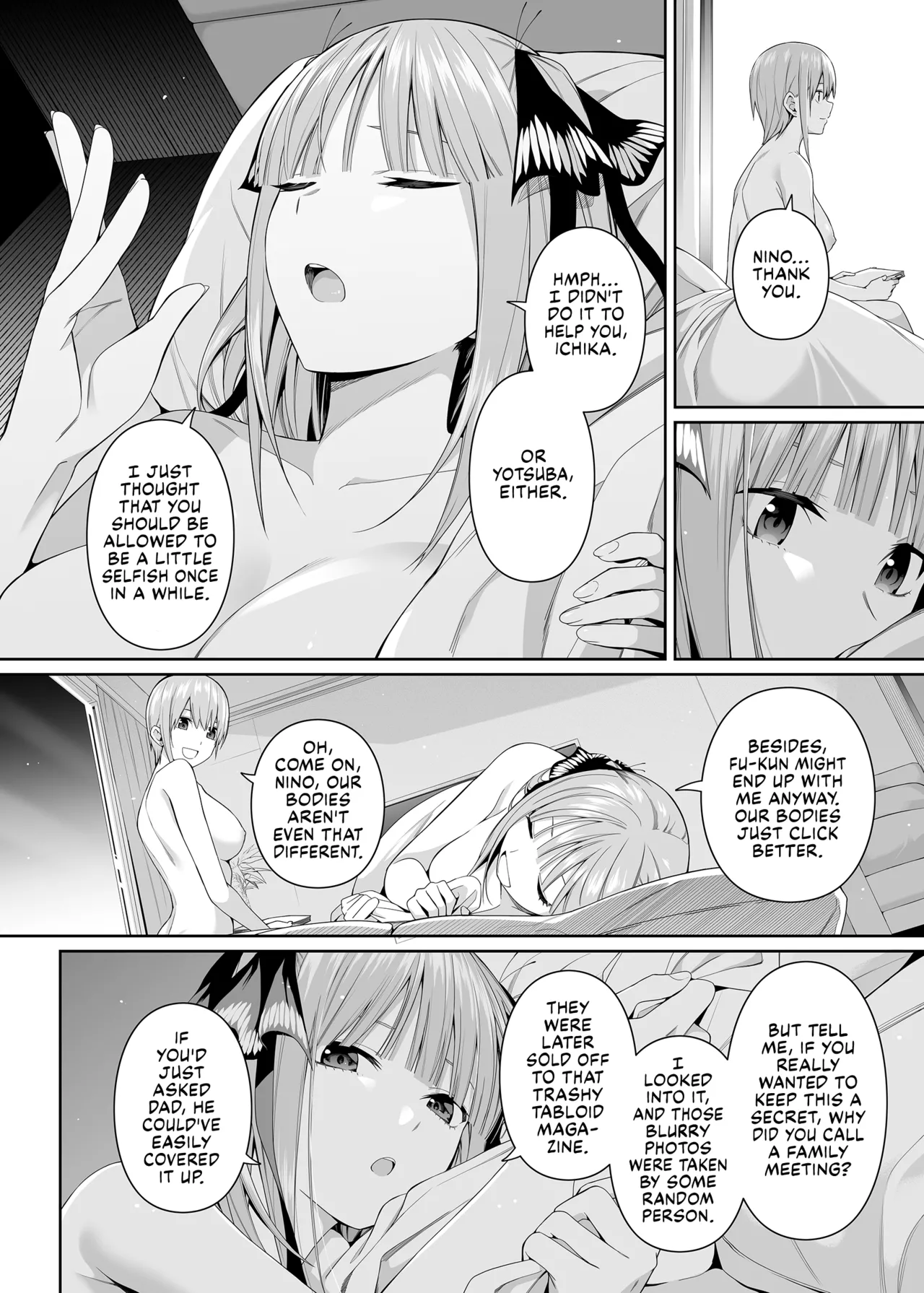 1/5 no Renai Kanjou | A Fifth of Romance page 85 featuring ichika nakano gotoubun no hanayome parody - squirting kissing hentai manga - read online free