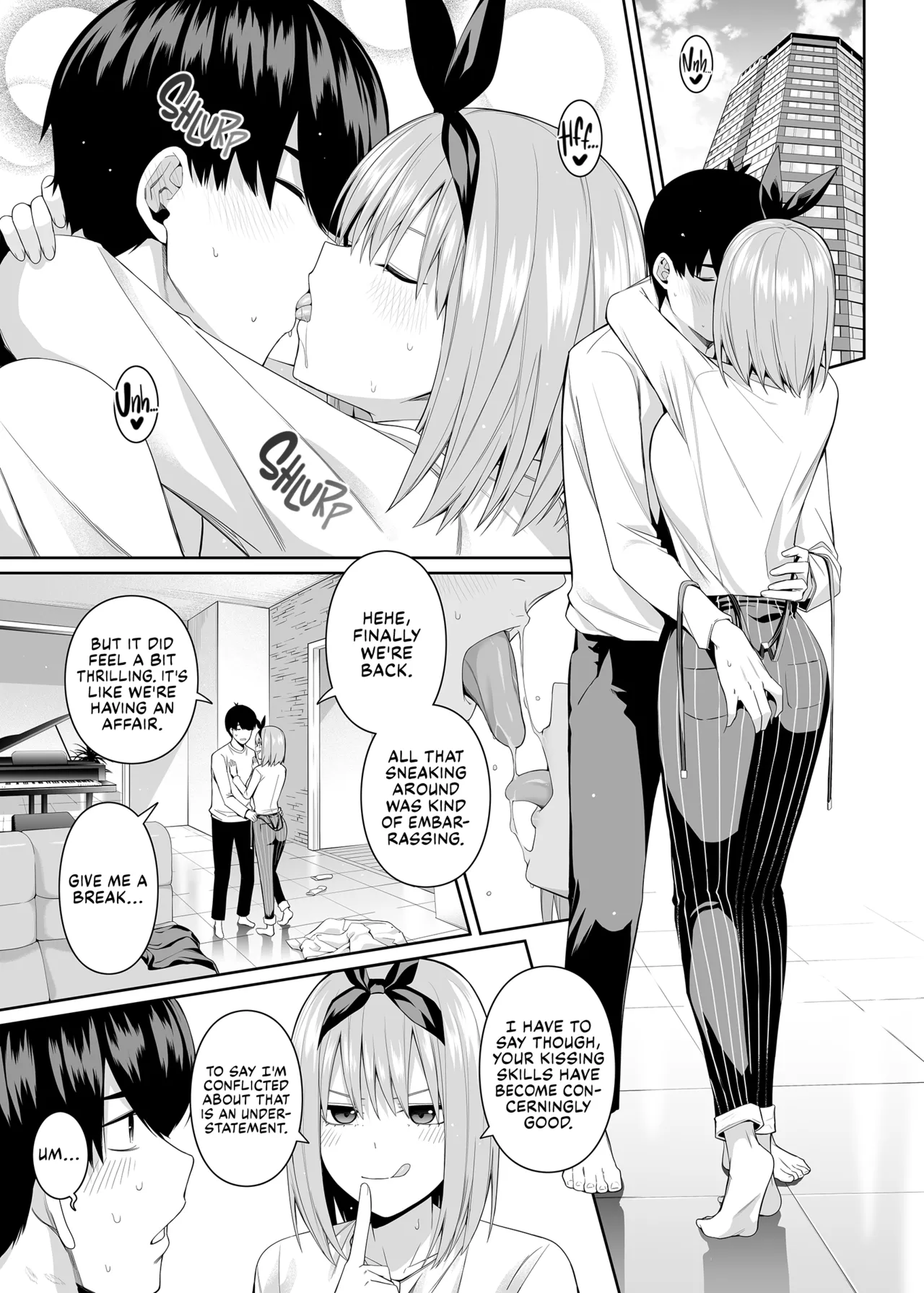 1/5 no Renai Kanjou | A Fifth of Romance page 94 featuring ichika nakano gotoubun no hanayome parody - squirting kissing hentai manga - read online free