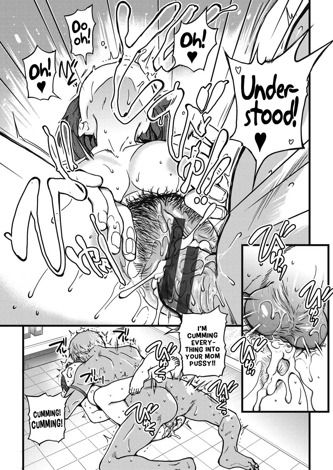 Koko Kara Saki wa Sex Desu!! (Boku no Seieki de Honpuku Kaiyu!!) Ch. 1-10 [English] page 217 - milf kissing hentai manga - read online free