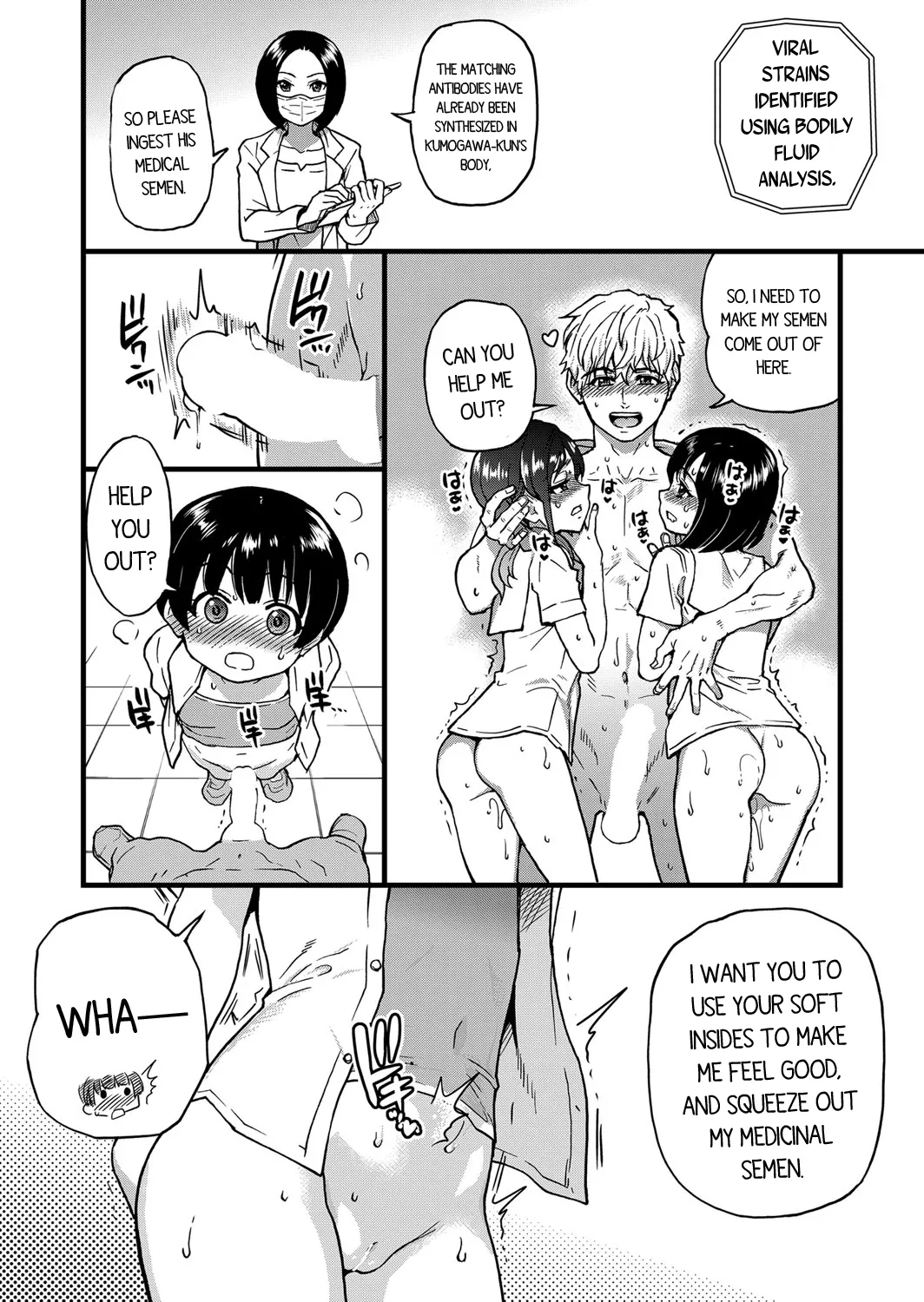 Koko Kara Saki wa Sex Desu!! (Boku no Seieki de Honpuku Kaiyu!!) Ch. 1-10 [English] page 98 - full censorship big penis hentai manga - read online free