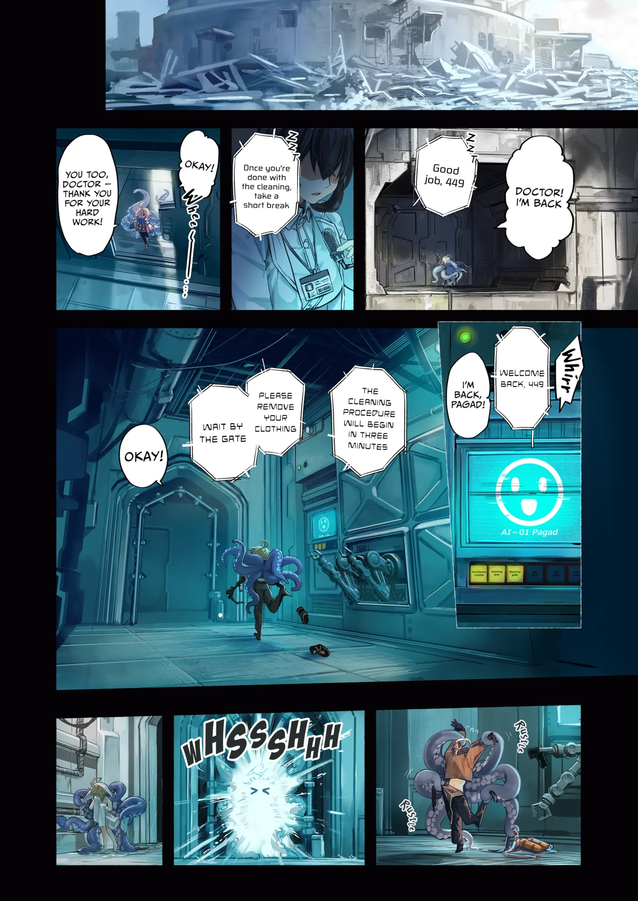 [KOMOTA] Re;BAKE ~Hakase! Boku to Koubi Shimashou!~ | Doctor let's make love [English] [COHQ] - Page 5