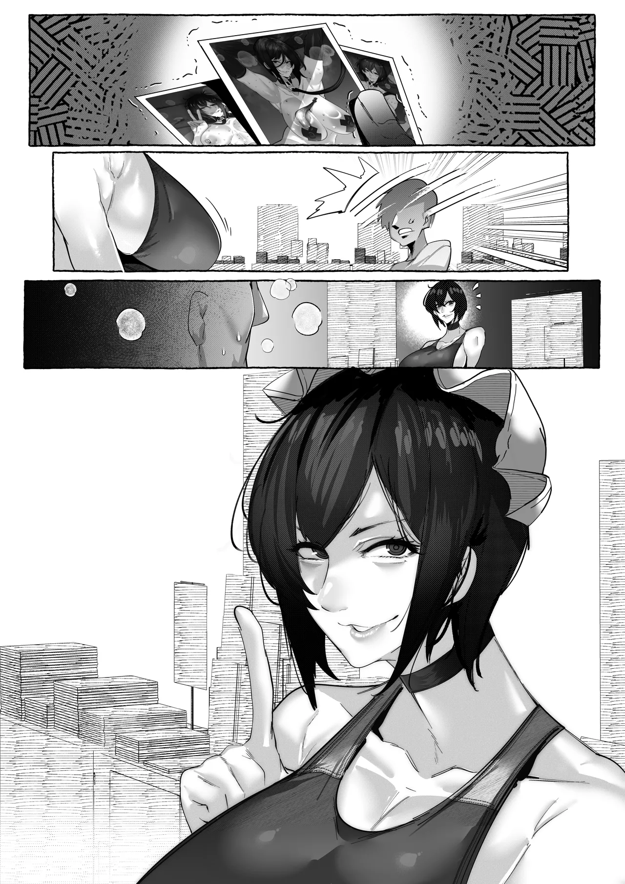 コミケであったかもしれない話 page 10 original parody - big breasts collar hentai manga - read online free