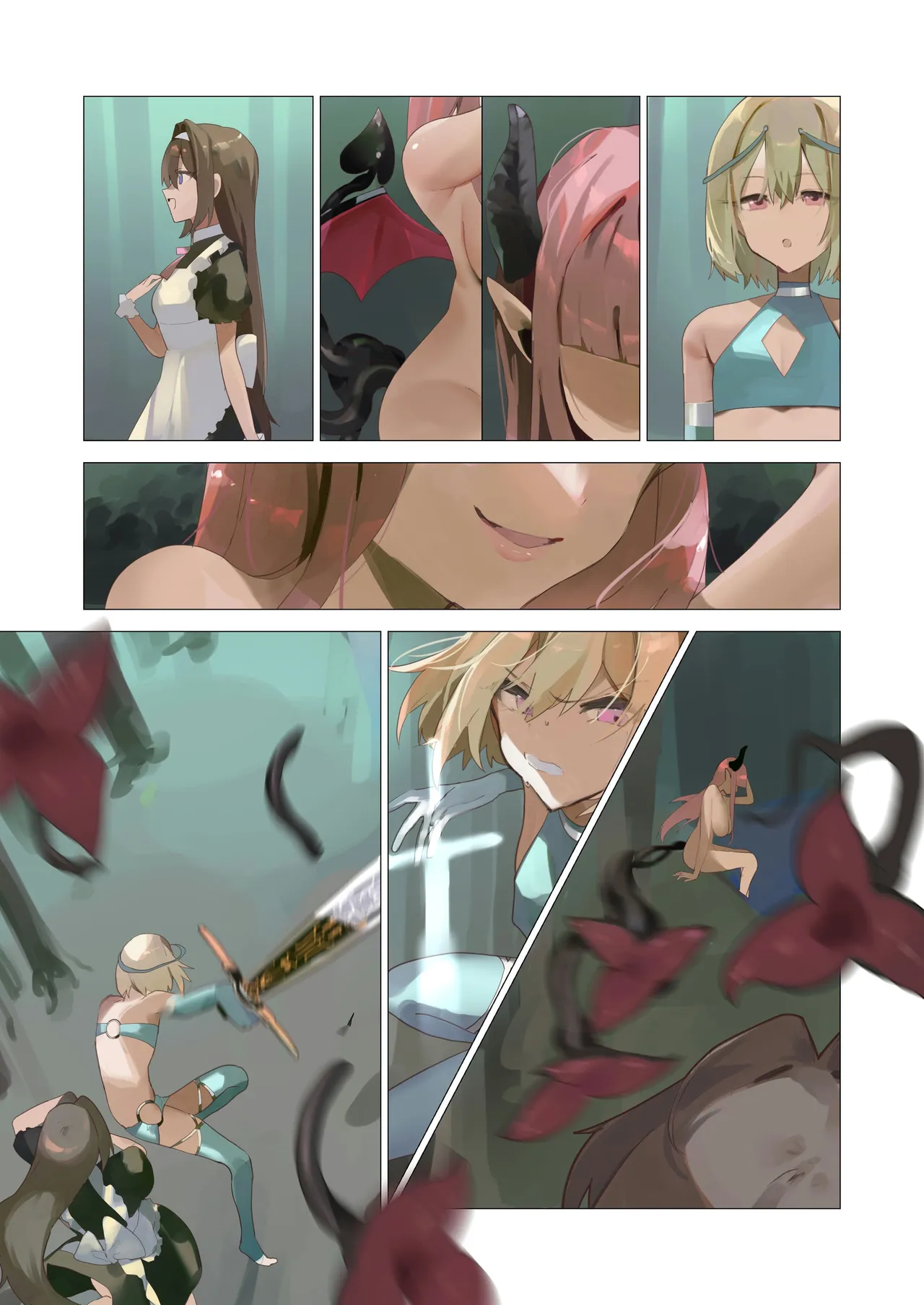 Tenshi na Otokonoko no Daten Mokushiroku page 70 original parody - corruption anal hentai manga - read online free