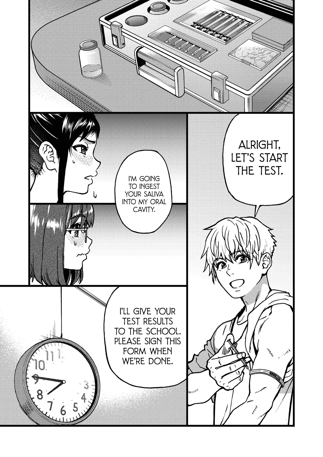 [Shiwasu no Okina] Koko Kara Saki wa Sex Desu!! (Boku no Seieki de Honpuku Kaiyu!!) Ch. 1-10 [English] page 206 - schoolgirl uniform harem hentai manga - read online free