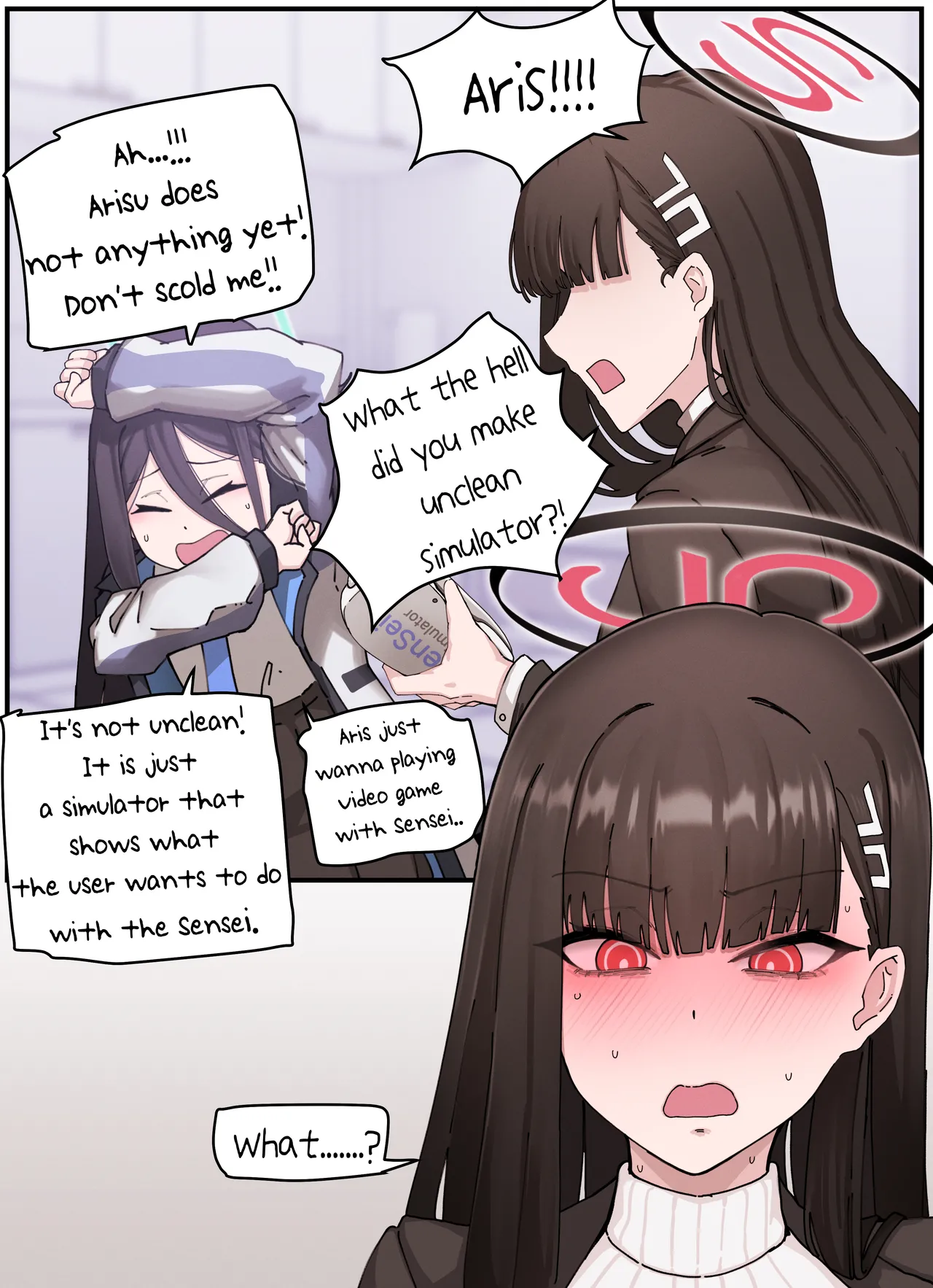 Kivotos Gravure #03: Sensei Simulator - Page 9