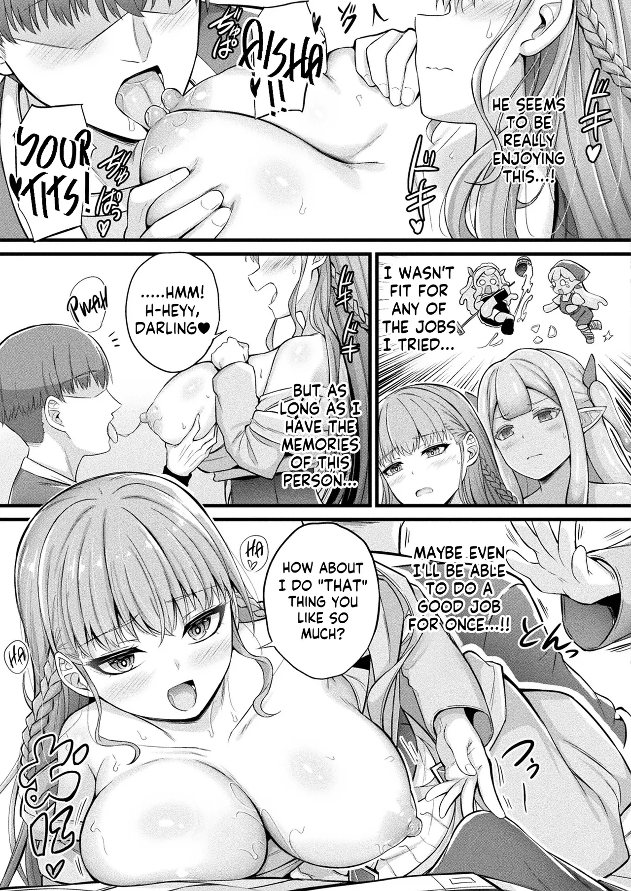 Slime Ko Meruru no Ecchi na Oshigoto Chapter 1 page 13 - sole female sole male hentai manga - read online free