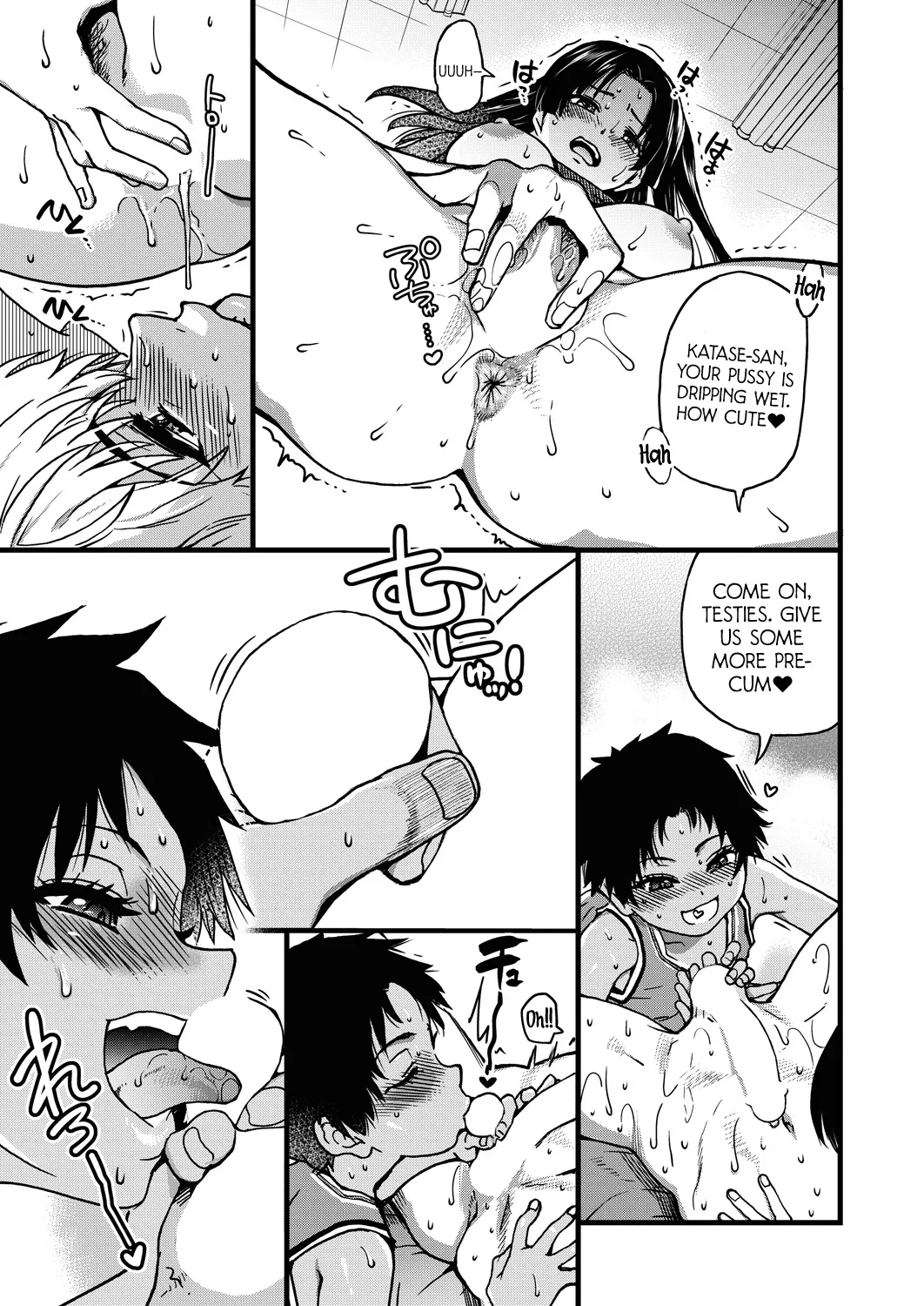 [Shiwasu no Okina] Koko Kara Saki wa Sex Desu!! (Boku no Seieki de Honpuku Kaiyu!!) Ch. 1-10 [English] page 161 - full censorship big penis hentai manga - read online free