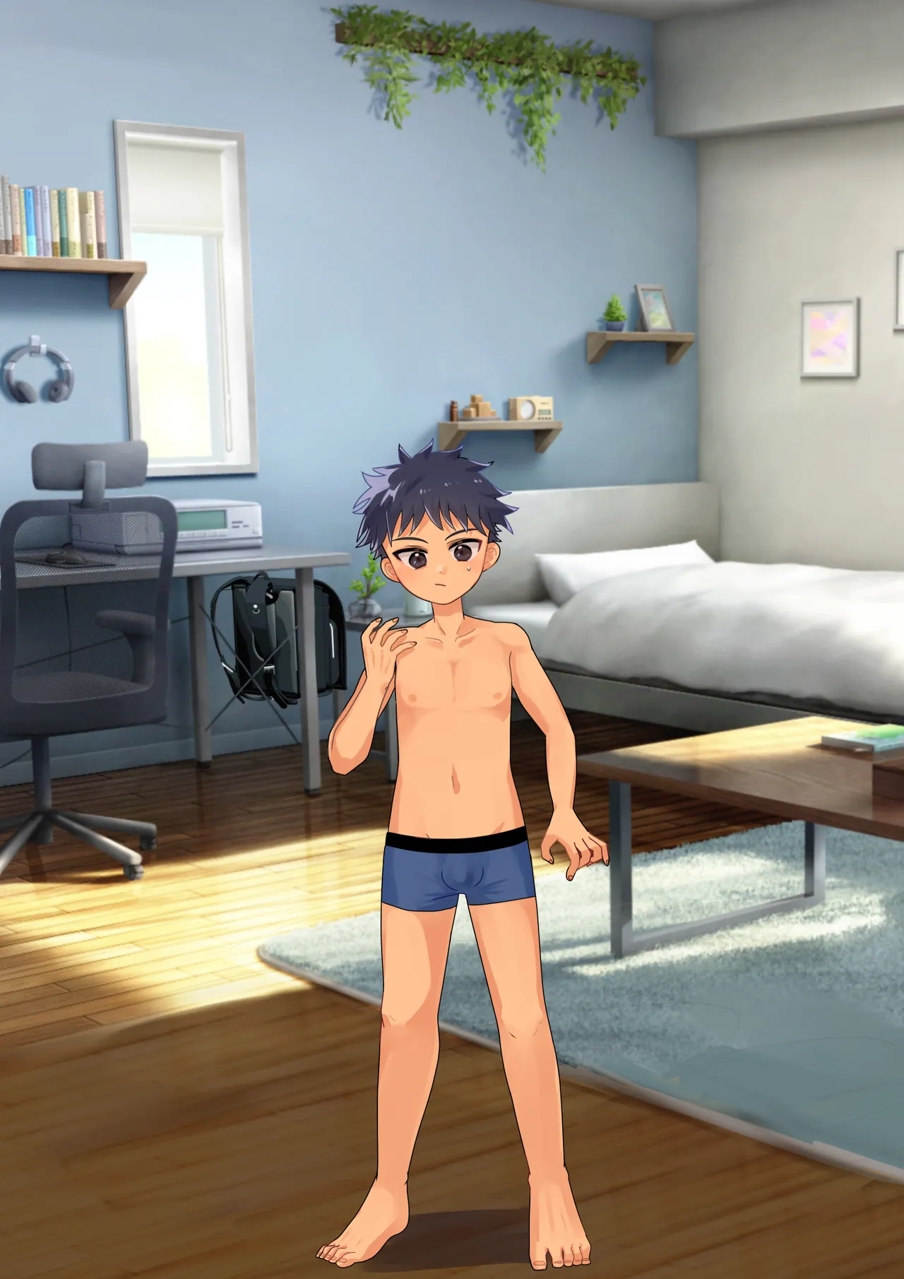 Nyotaika Kyuuseichou Shoukougun ni Kakacchatta Ko page 9 original parody - masturbation gender morph hentai manga - read online free