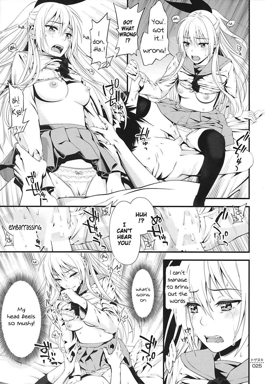 Togenuki page 22 featuring chitoge kirisaki nisekoi parody - schoolboy uniform schoolgirl uniform hentai manga - read online free