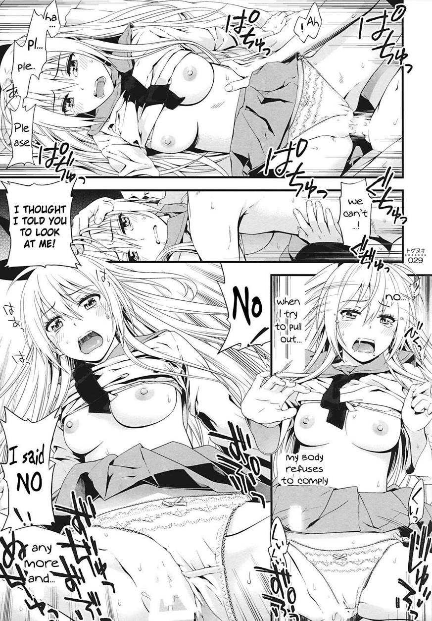 Togenuki page 26 featuring chitoge kirisaki nisekoi parody - schoolboy uniform schoolgirl uniform hentai manga - read online free