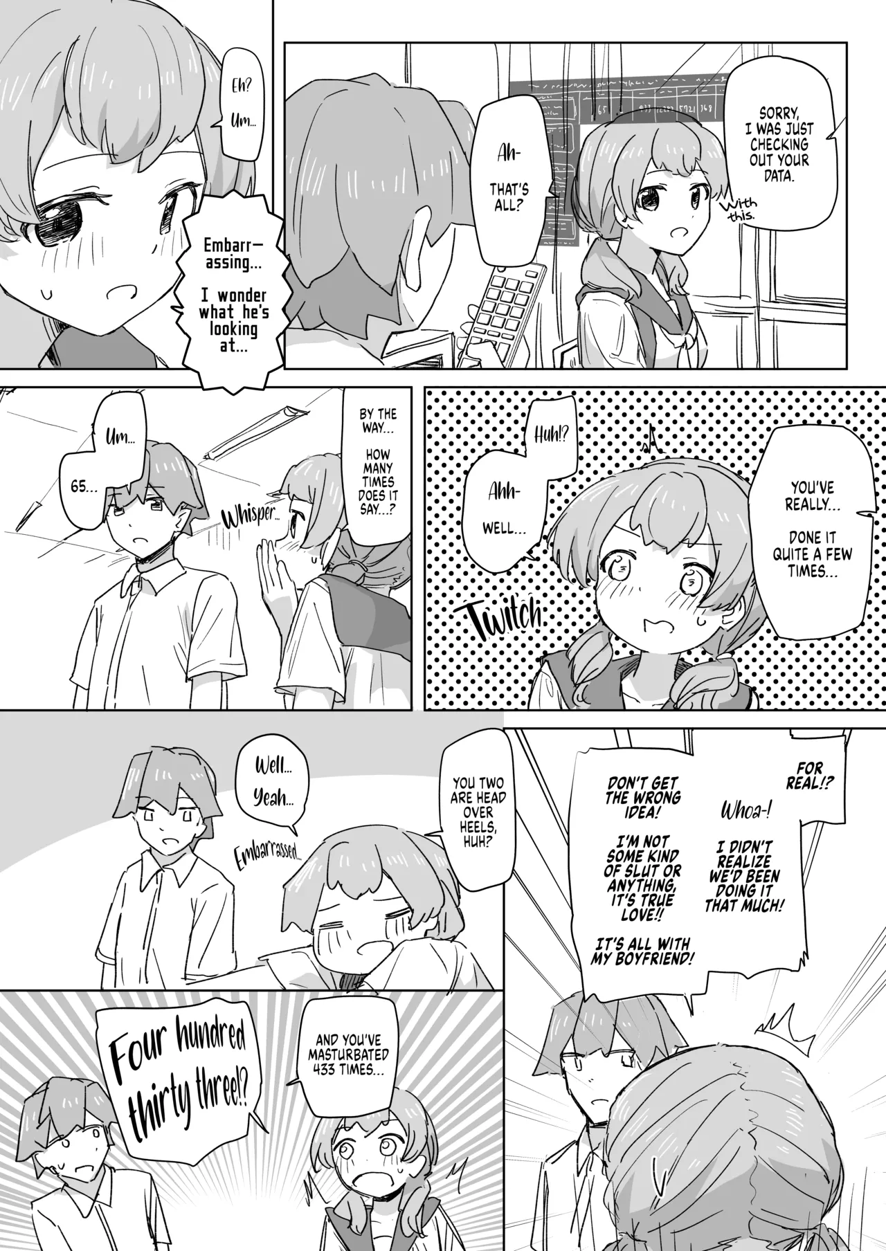 Ningen Sousa RemoCon | Human Manipulating Remote Control page 26 original parody - kissing virginity hentai manga - read online free