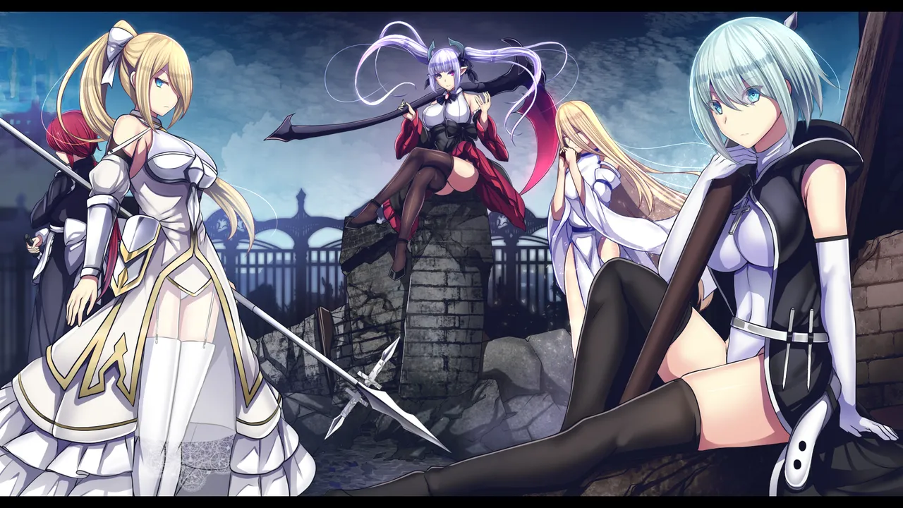 Senki Bad End Gaiden Sennou Haiboku shita Heroine no Matsuro- page 148 original parody - multi-work series blowjob hentai manga - read online free