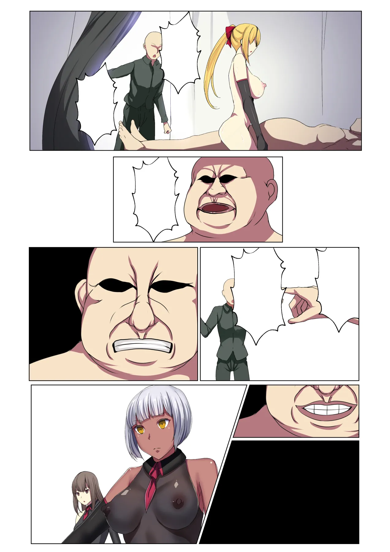 Senki Bad End Gaiden Sennou Haiboku shita Heroine no Matsuro- page 171 original parody - multi-work series blowjob hentai manga - read online free