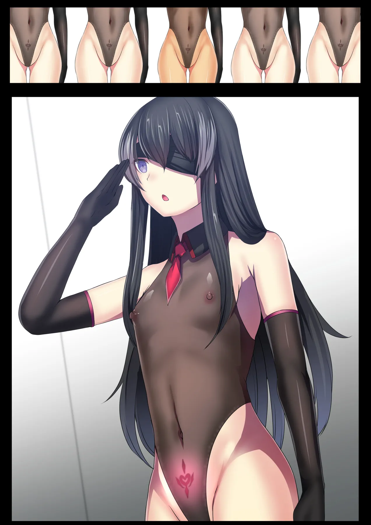 Senki Bad End Gaiden Sennou Haiboku shita Heroine no Matsuro- page 197 original parody - piercing pregnant hentai manga - read online free