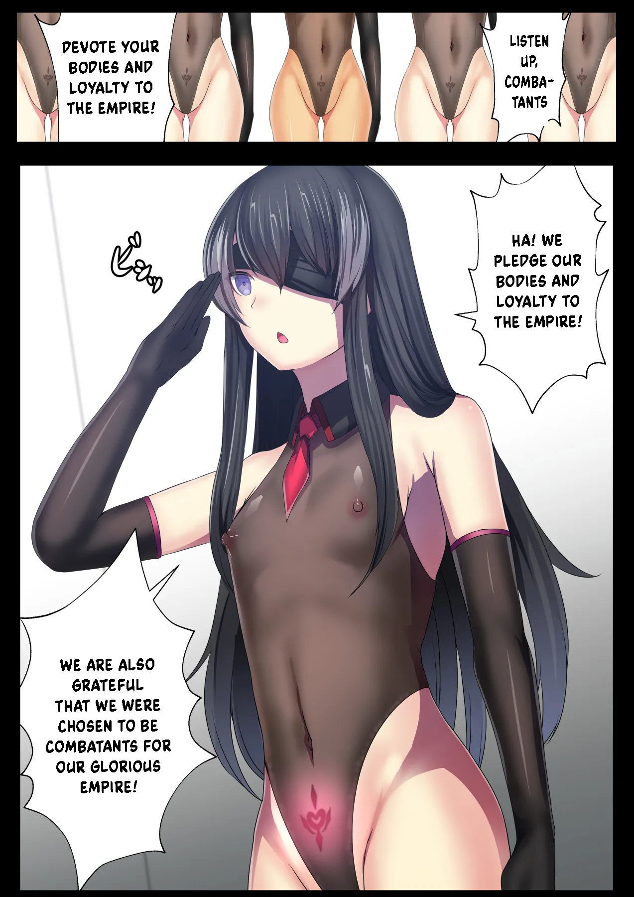 Senki Bad End Gaiden Sennou Haiboku shita Heroine no Matsuro- page 63 original parody - multi-work series blowjob hentai manga - read online free