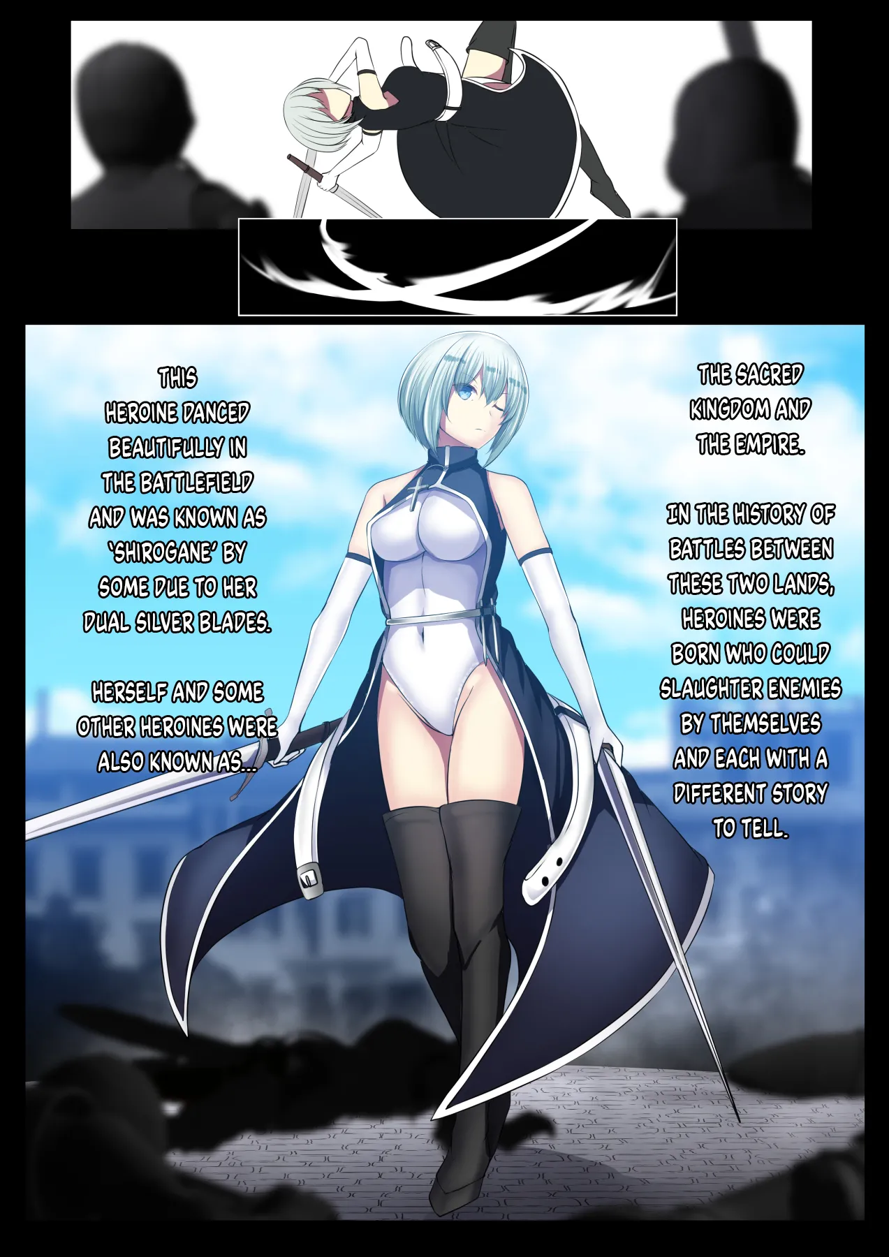 Senki Bad End Gaiden Sennou Haiboku shita Heroine no Matsuro- page 9 original parody - piercing pregnant hentai manga - read online free