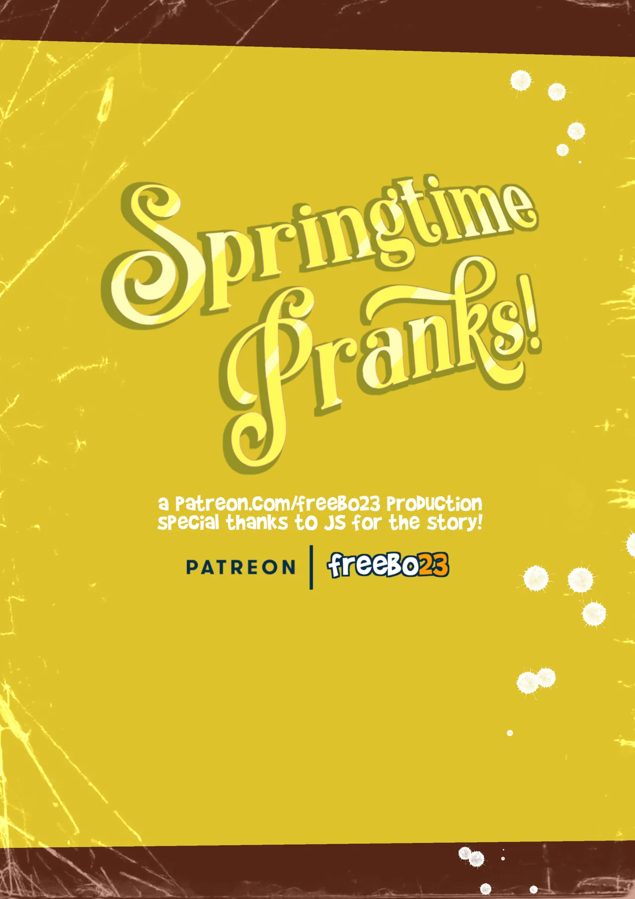 SPRINGTIME PRANKS! page 15 original parody - full color yaoi hentai manga - read online free