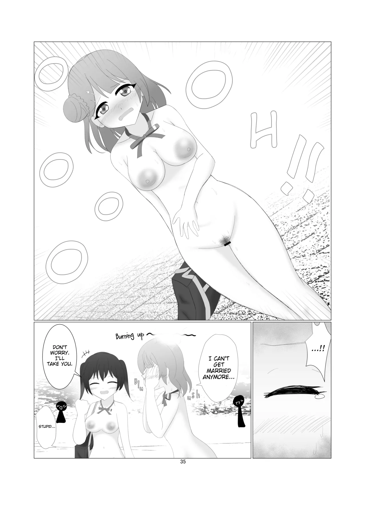 Nijigasaki Gakuen Zenra Toukoubi | Nijigasaki High Naked School Day page 32 featuring lanzhu zhong love live nijigasaki high school idol club parody - females only big breasts hentai manga - read online free