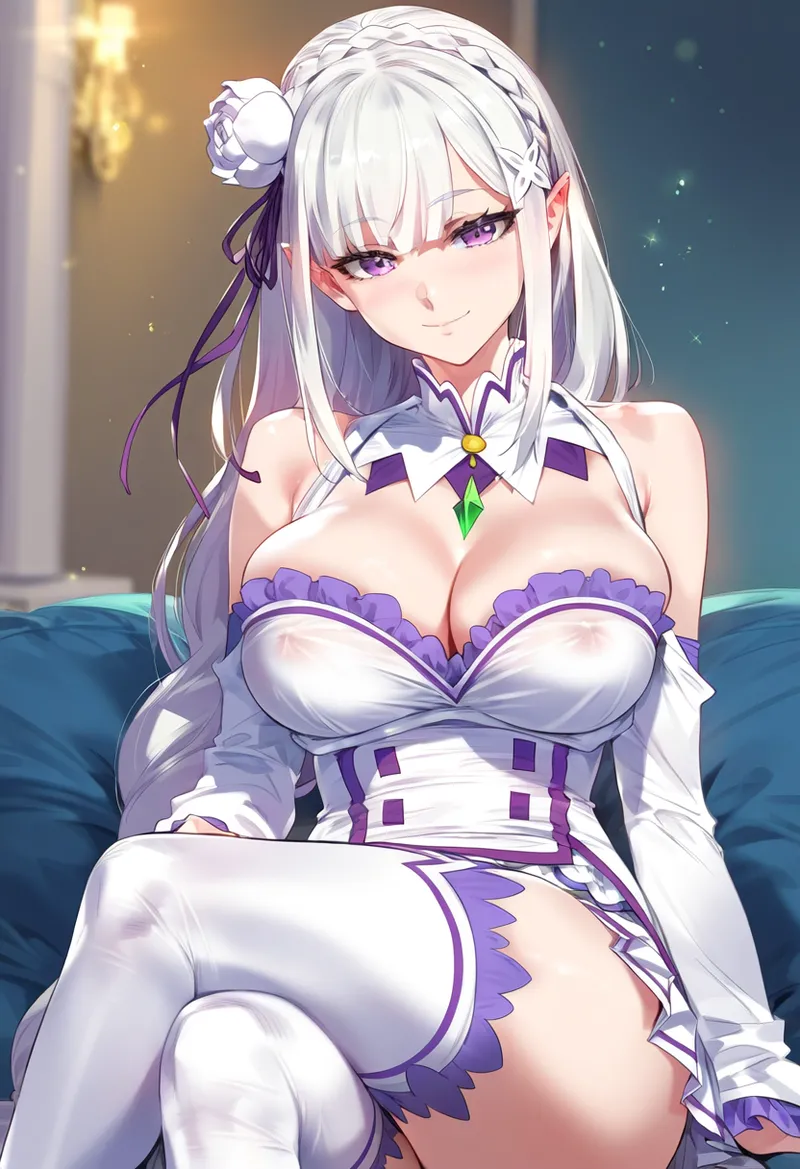 ChocoPizza emilia自 用 page 19 featuring emilia re zero kara hajimeru isekai seikatsu parody - uncensored ai generated hentai manga - read online free