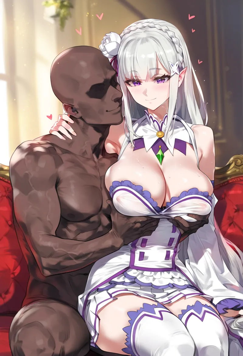 ChocoPizza emilia自 用 page 24 featuring emilia re zero kara hajimeru isekai seikatsu parody - uncensored ai generated hentai manga - read online free