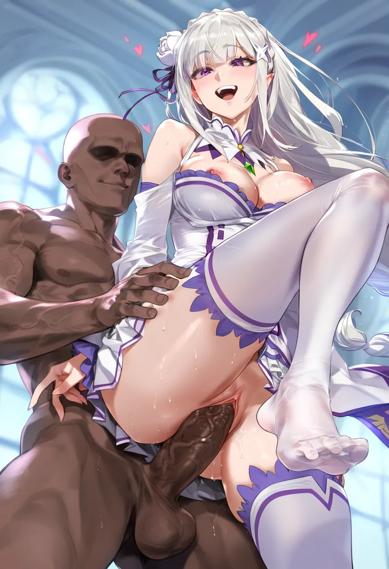 ChocoPizza emilia自 用 page 322 featuring emilia re zero kara hajimeru isekai seikatsu parody - uncensored ai generated hentai manga - read online free