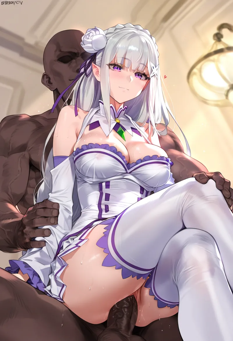 ChocoPizza emilia自 用 page 420 featuring emilia re zero kara hajimeru isekai seikatsu parody - uncensored ai generated hentai manga - read online free