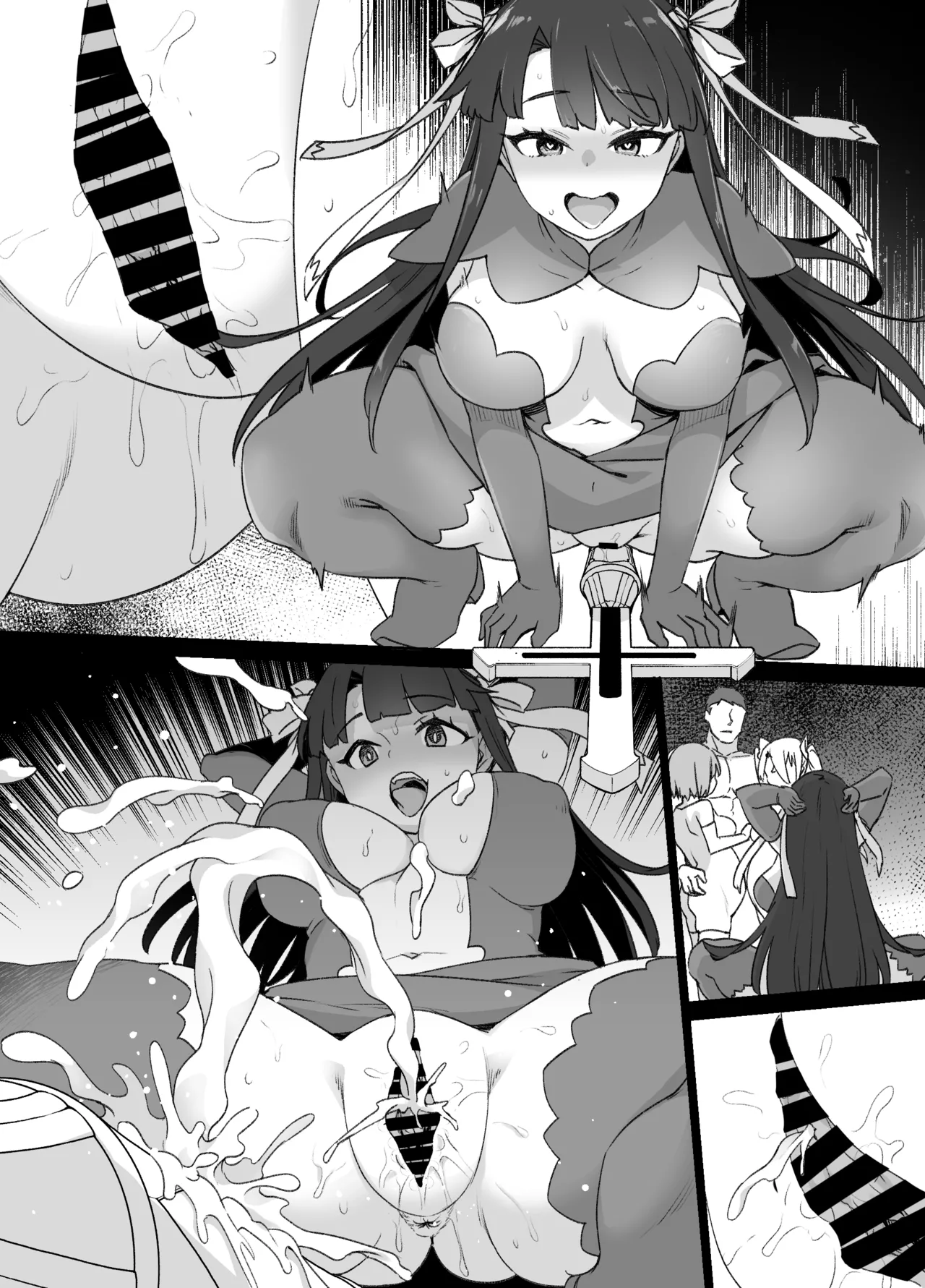 FGO Martha Dorei Zuma Seikaidai page 34 featuring saint martha fate grand order parody - gloves impregnation hentai manga - read online free