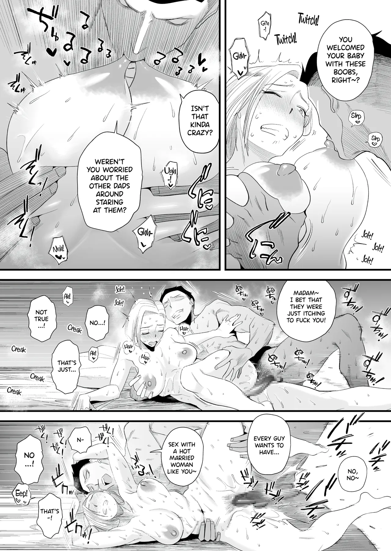 Tsuma ni Mosaic page 38 original parody - nakadashi big penis hentai manga - read online free
