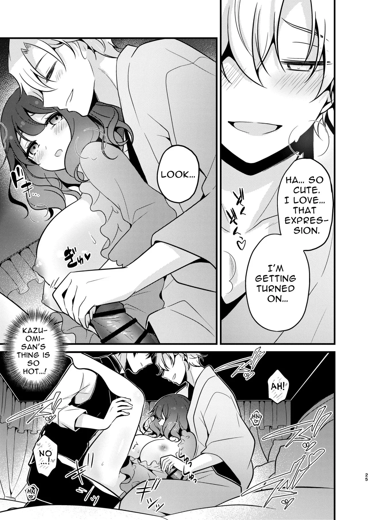 Tensei-saki no Fiancé wa NTR Zokusei Mochi deshita page 25 original parody - big breasts mmf threesome hentai manga - read online free
