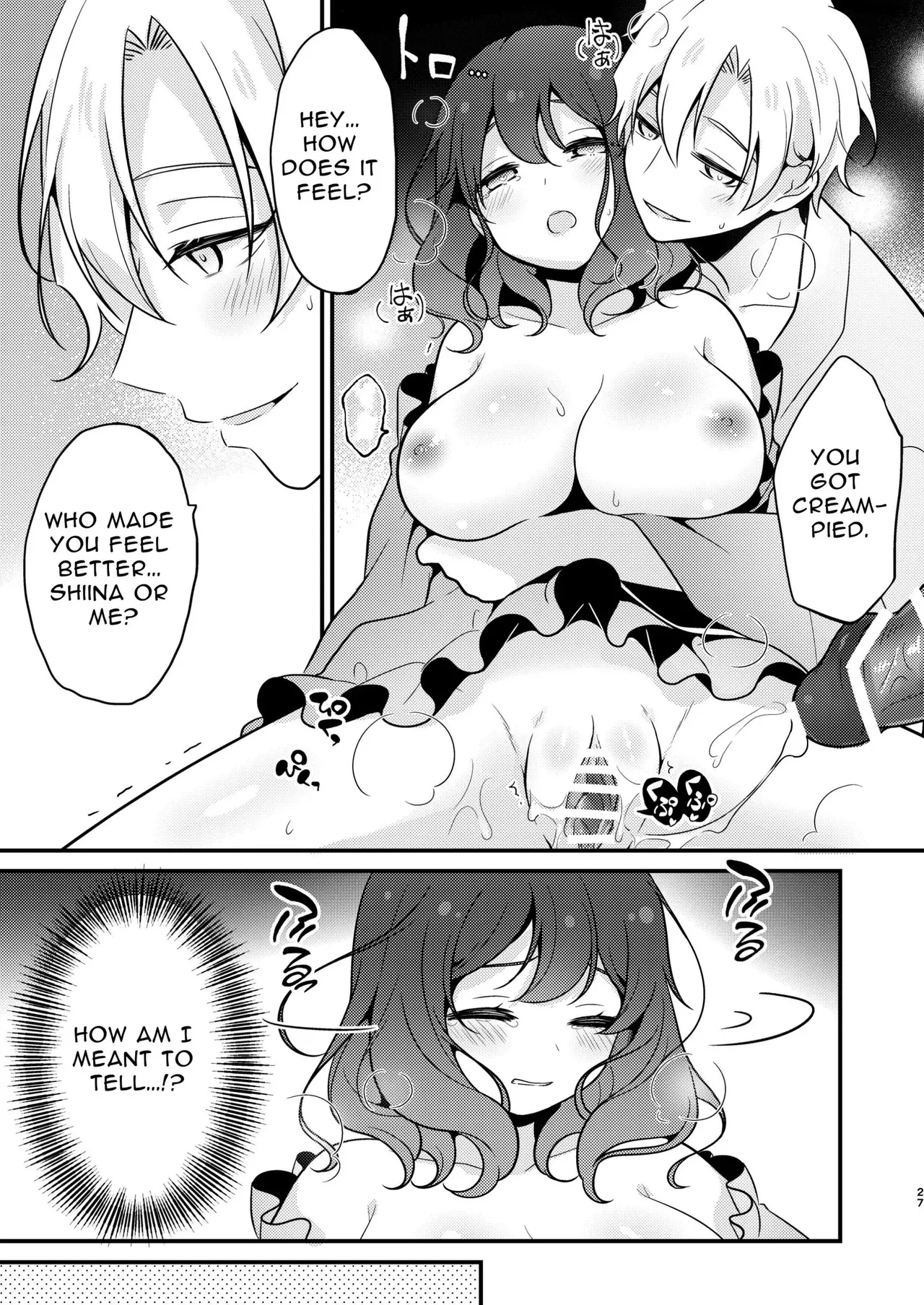 Tensei-saki no Fiancé wa NTR Zokusei Mochi deshita page 27 original parody - nakadashi big breasts hentai manga - read online free