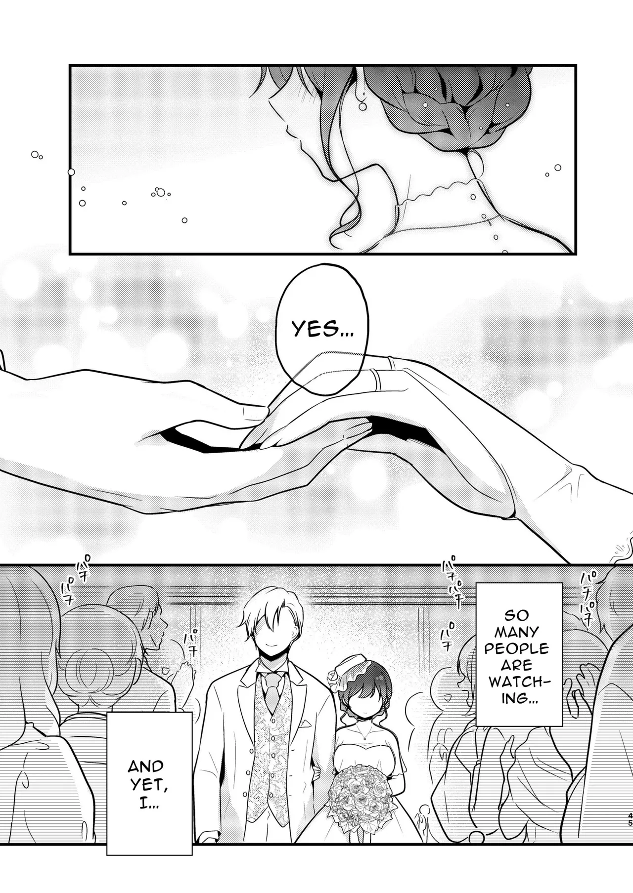 Tensei-saki no Fiancé wa NTR Zokusei Mochi deshita page 45 original parody - big breasts mmf threesome hentai manga - read online free