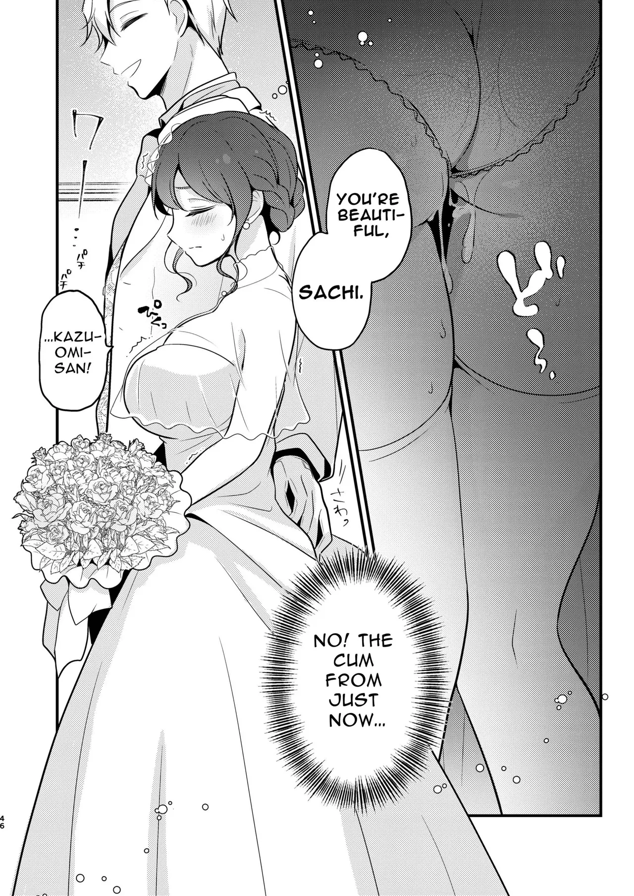 Tensei-saki no Fiancé wa NTR Zokusei Mochi deshita page 46 original parody - big breasts mmf threesome hentai manga - read online free