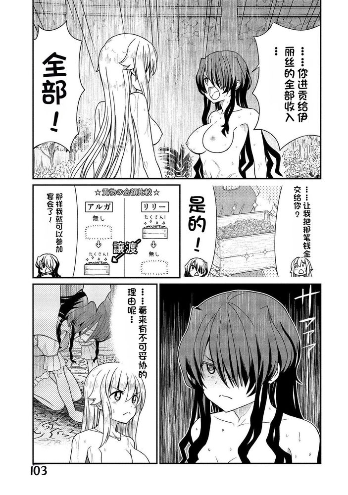 Kukkorose no Himekishi to nari, Yuri Shoukan de Hataraku koto ni Narimashita Ch.1-30 page 253 - slime kissing hentai manga - read online free