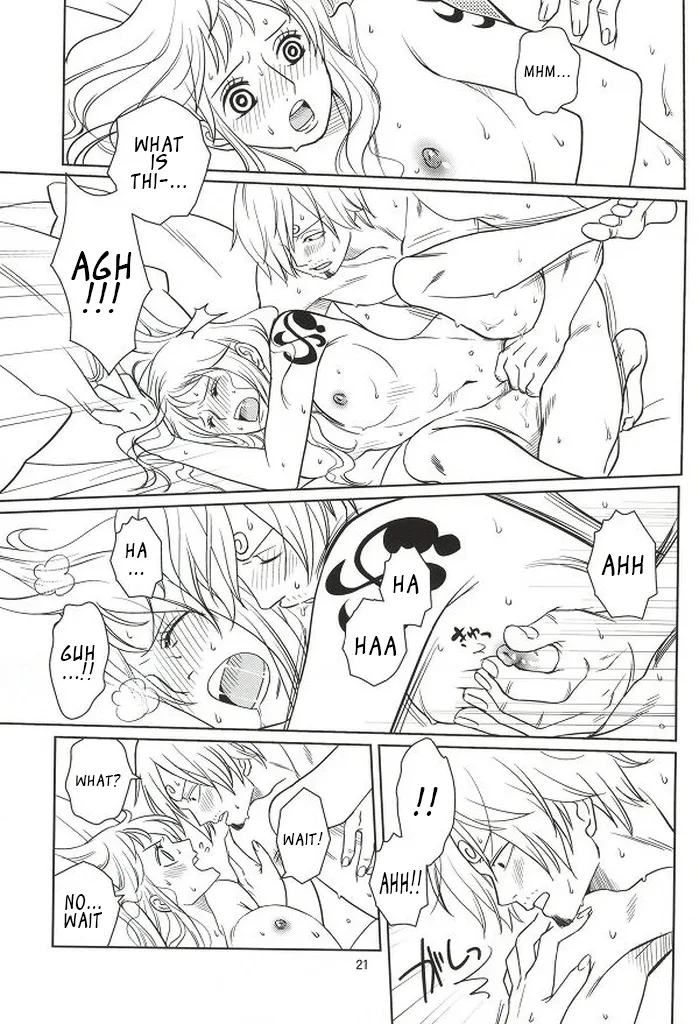 Himitsu no Koi Wazurai page 19 featuring nami one piece parody - sweating muscle hentai manga - read online free