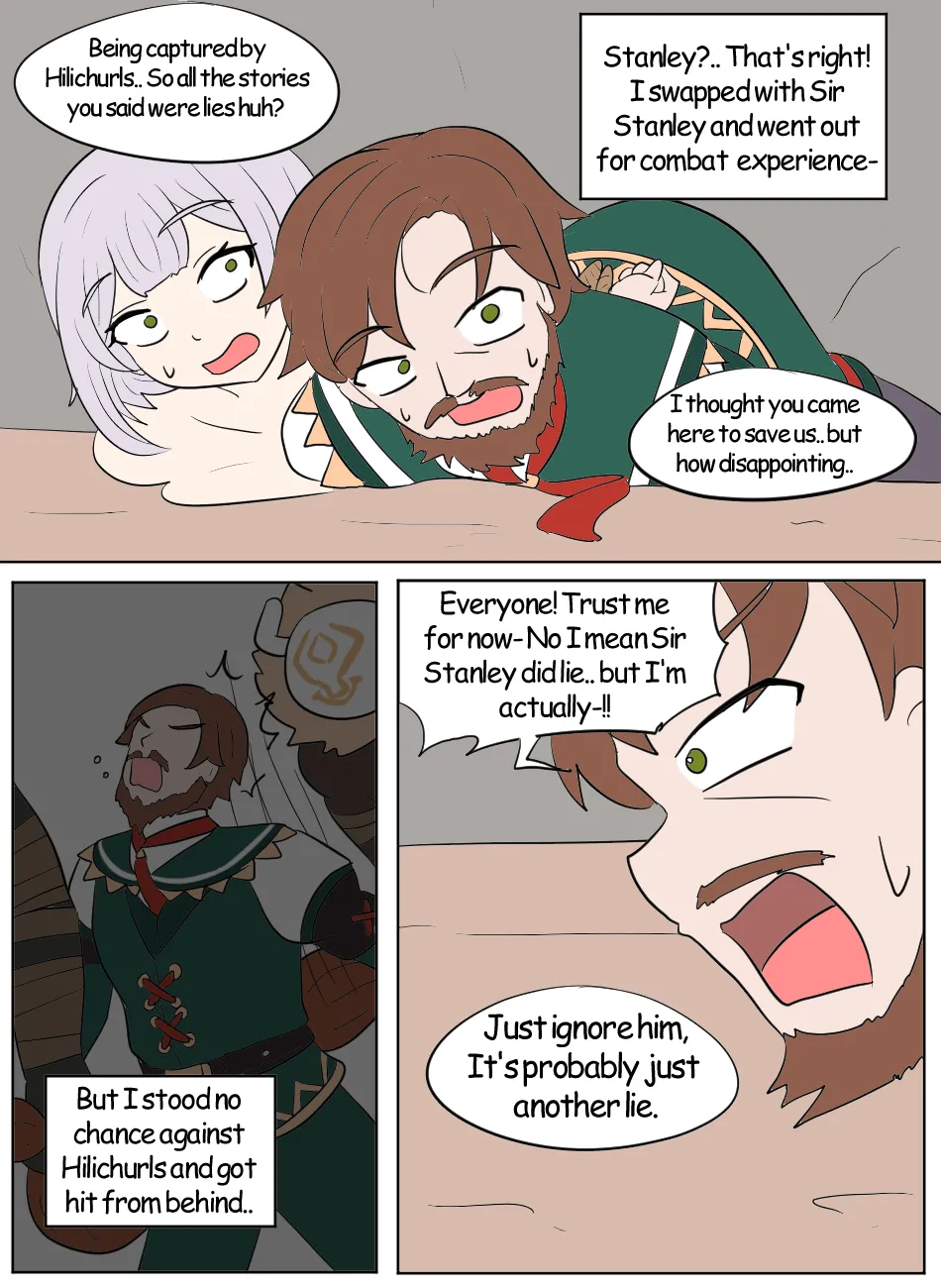 Genshin TSF: Swap-toss page 23 featuring noelle genshin impact parody - body swap full color hentai manga - read online free