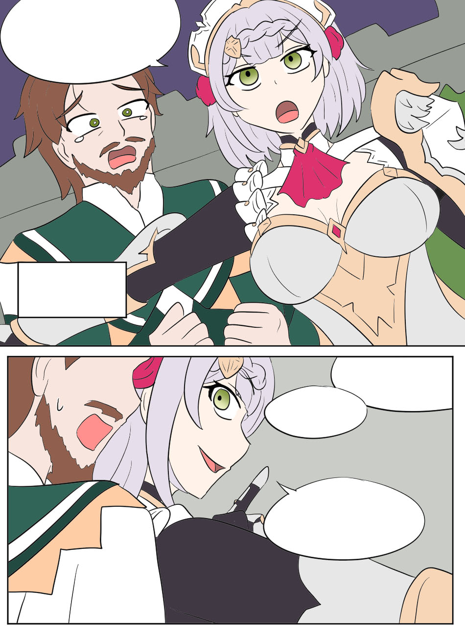 Genshin TSF: Swap-toss page 64 featuring noelle genshin impact parody - body swap full color hentai manga - read online free