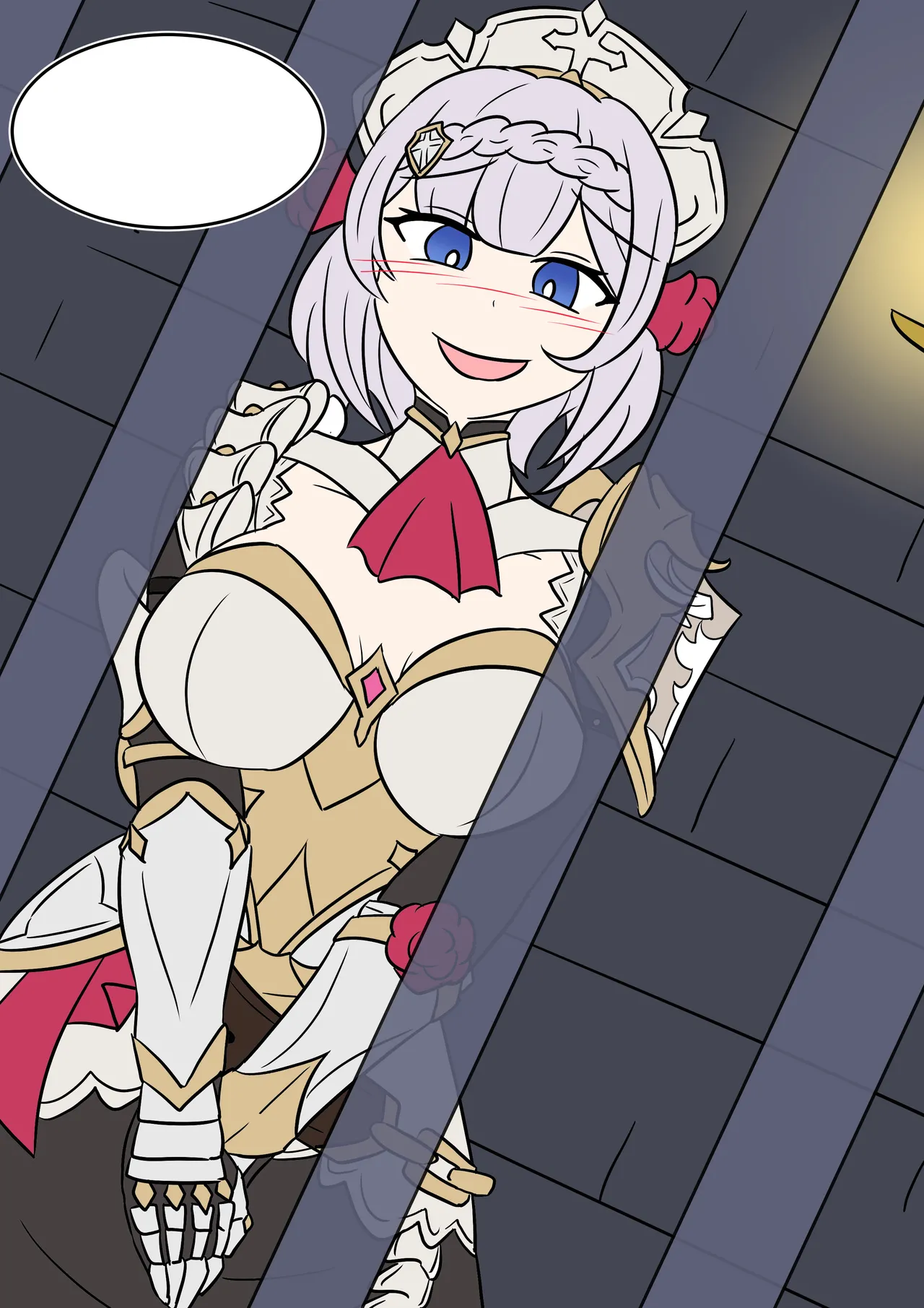 Genshin TSF: Swap-toss page 72 featuring noelle genshin impact parody - body swap full color hentai manga - read online free