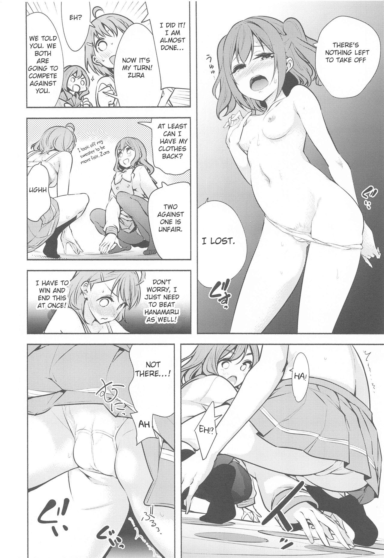 Kore de Kyouhan da ne? | Am I an accomplice now? page 9 featuring chika takami love live sunshine parody - mosaic censorship yuri hentai manga - read online free