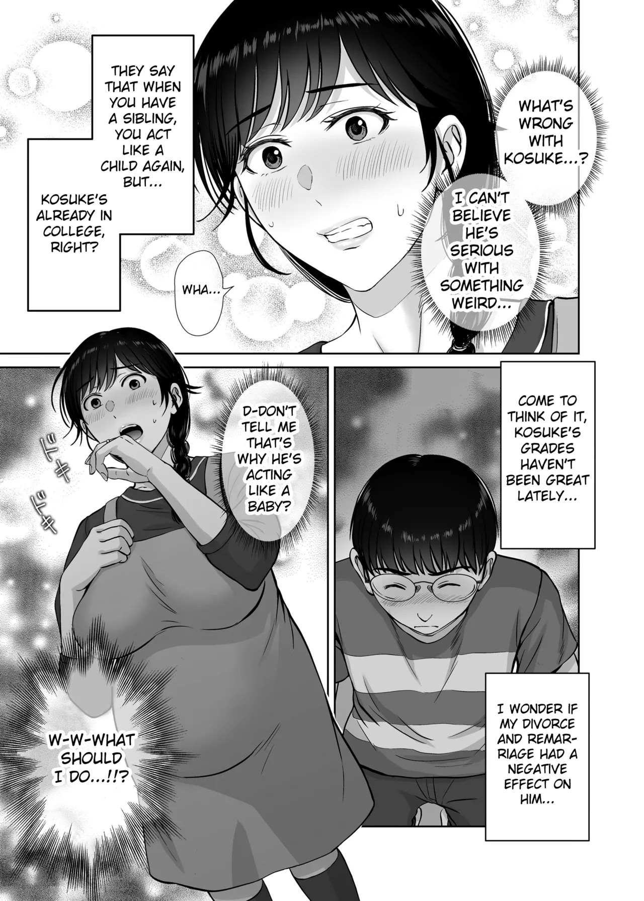 Kyonyuu Kaa-san ga Boku no Me mo Mae de 2 page 36 original parody - sole female paizuri hentai manga - read online free