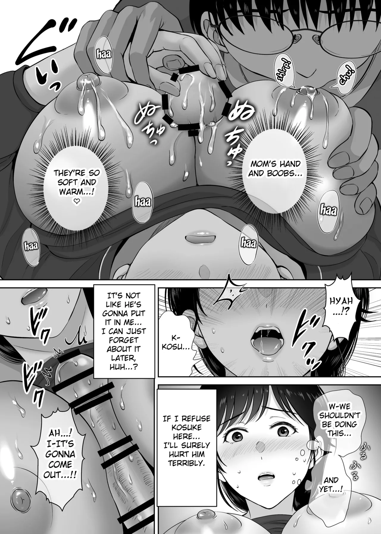 Kyonyuu Kaa-san ga Boku no Me mo Mae de 2 page 41 original parody - milf big breasts hentai manga - read online free