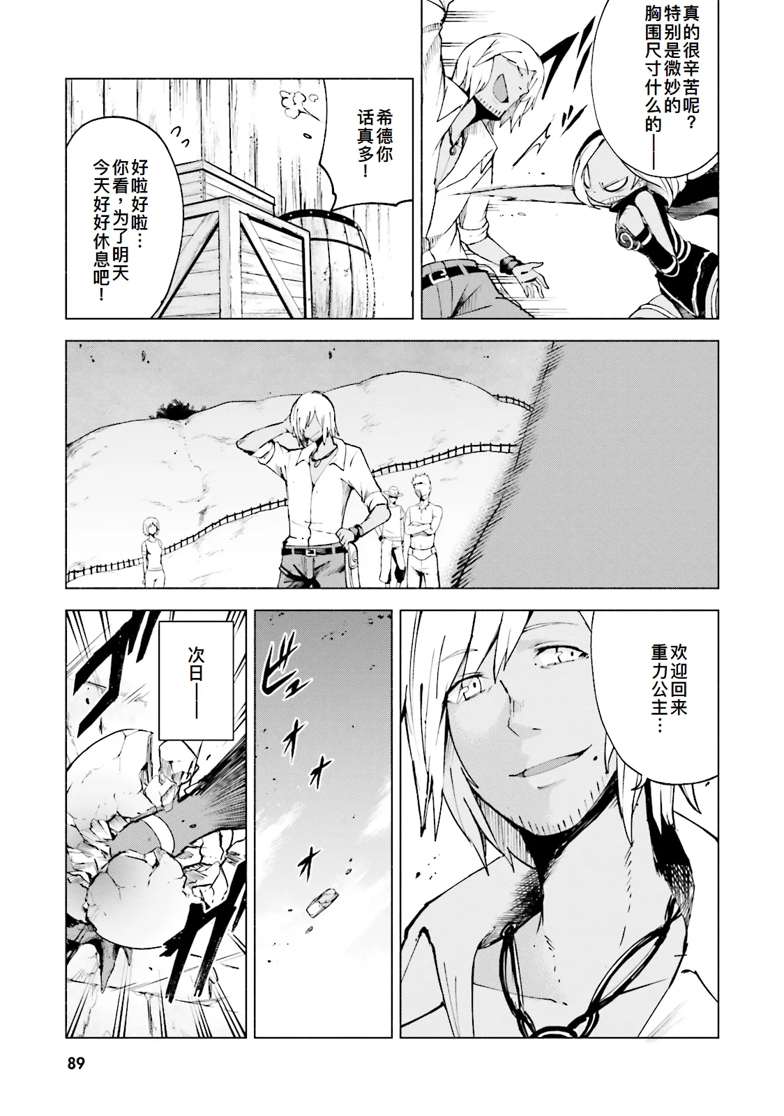 GRAVITY DAZE 2 重力的眩暈追想譚 上層への帰還の果て、彼女の内宇宙に収斂した選択 #０１ page 87 gravity rush parody - read online free