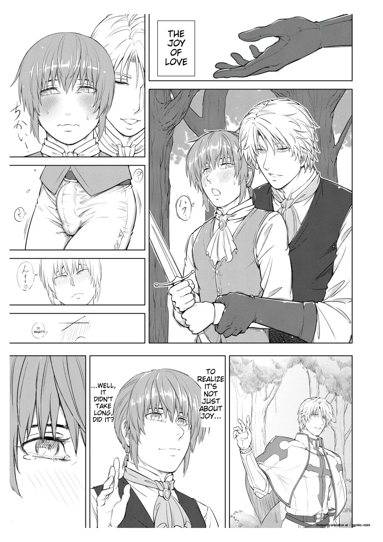 The Knight and the Prince's Secret Night page 11 original parody - anal monster hentai manga - read online free