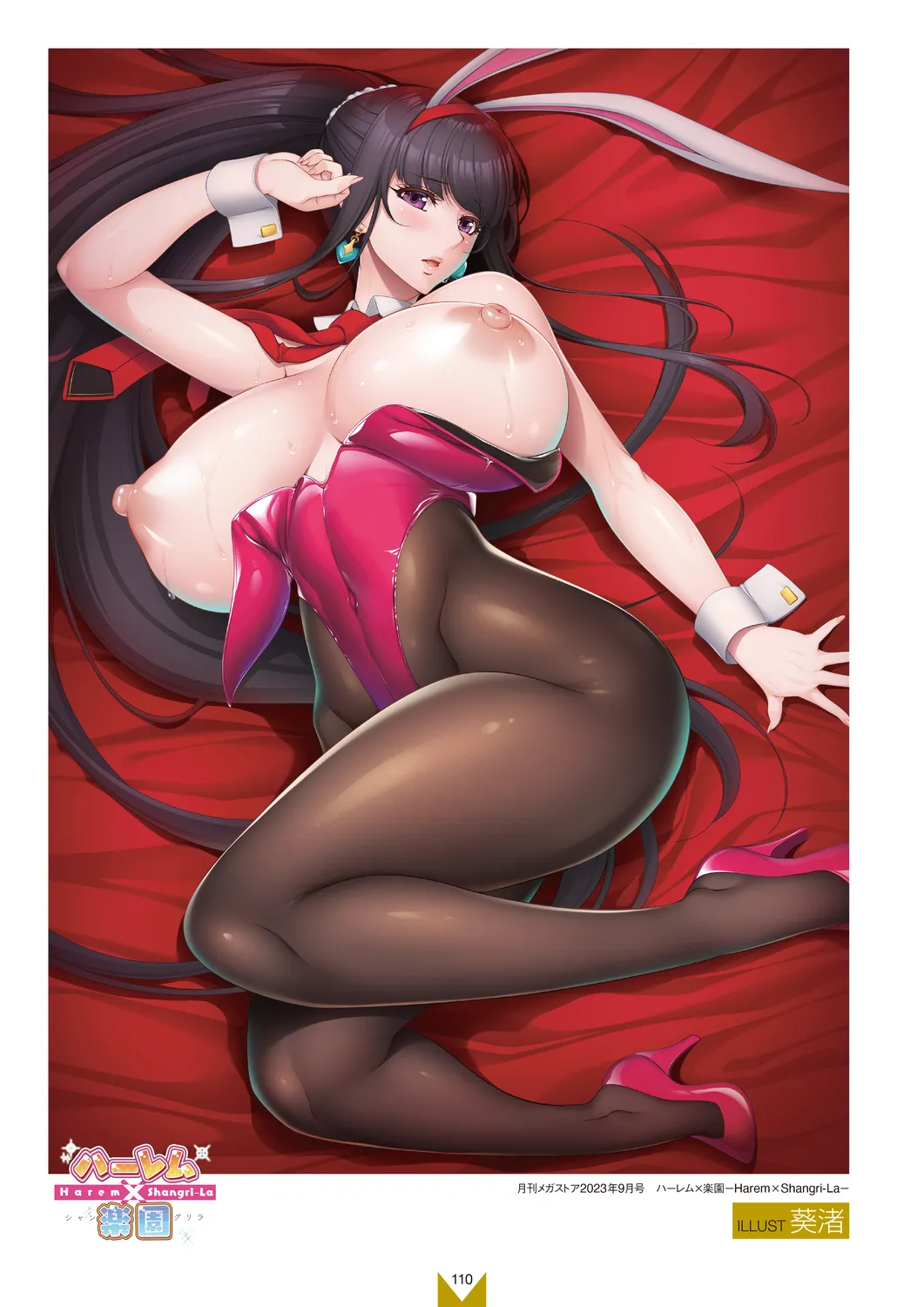 Megastore COVER ILLUSTRATIONS EX page 112 - full color artbook hentai manga - read online free