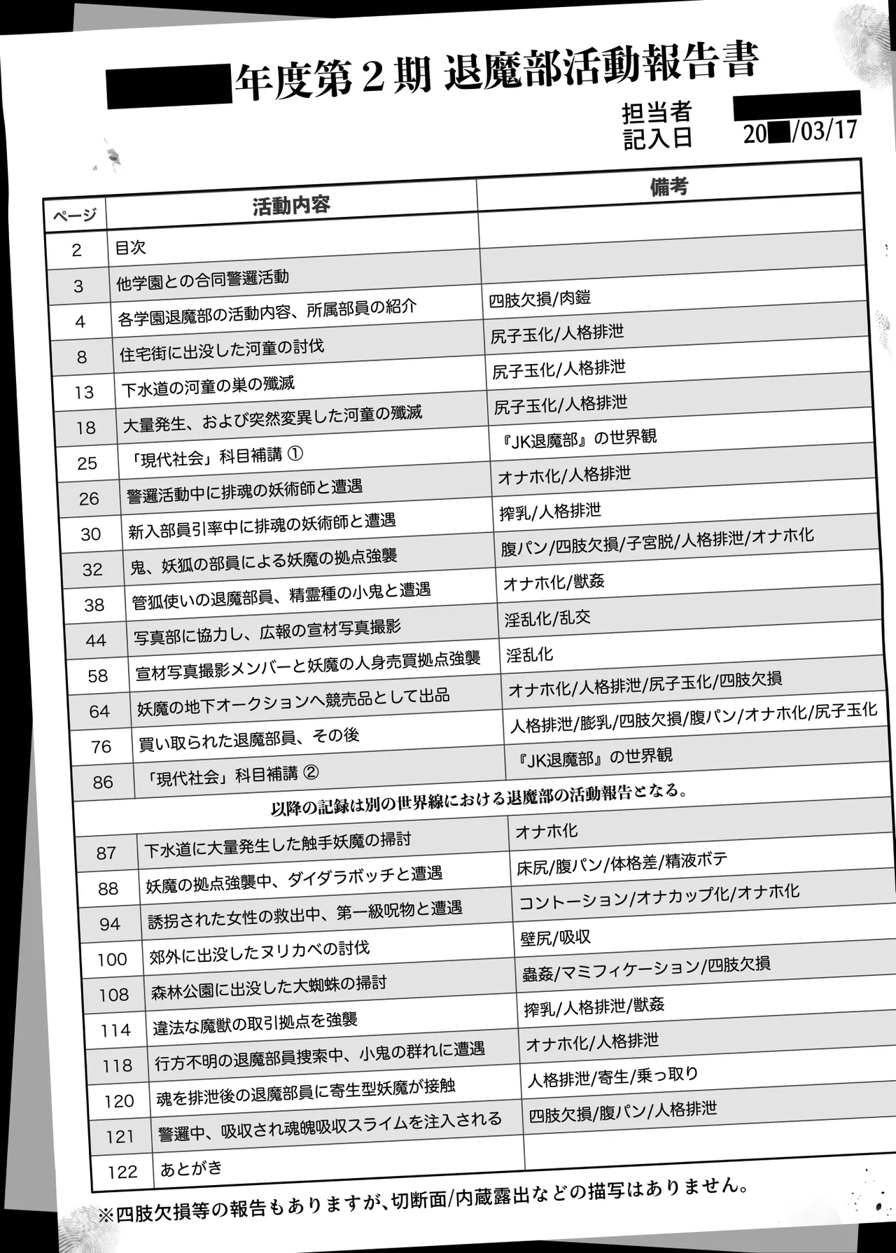 JK退魔部 Season2 page 124 original parody - big breasts defloration hentai manga - read online free