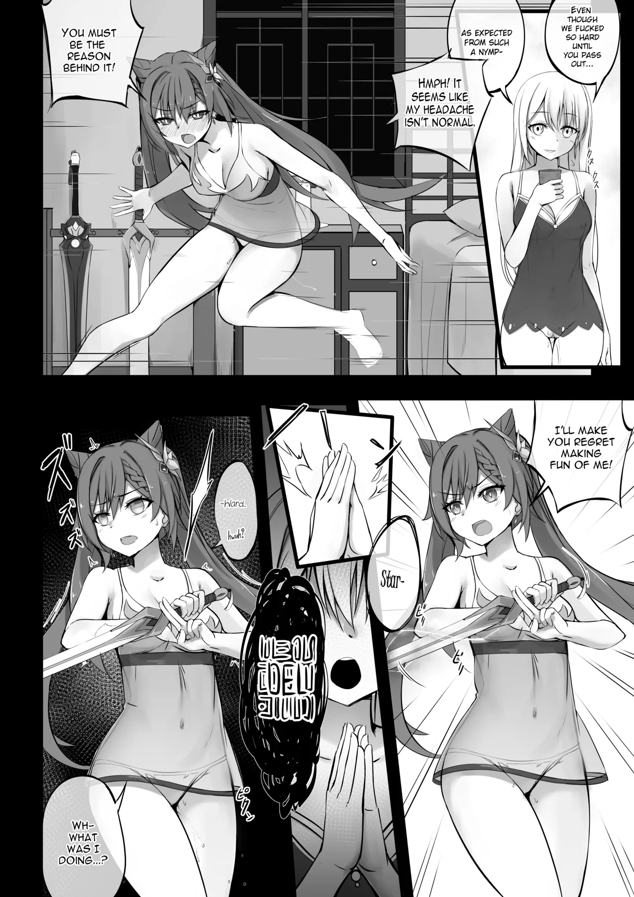 Hoyoverse Mini Doujins and Images page 28 featuring robin genshin impact parody - maid wings hentai manga - read online free