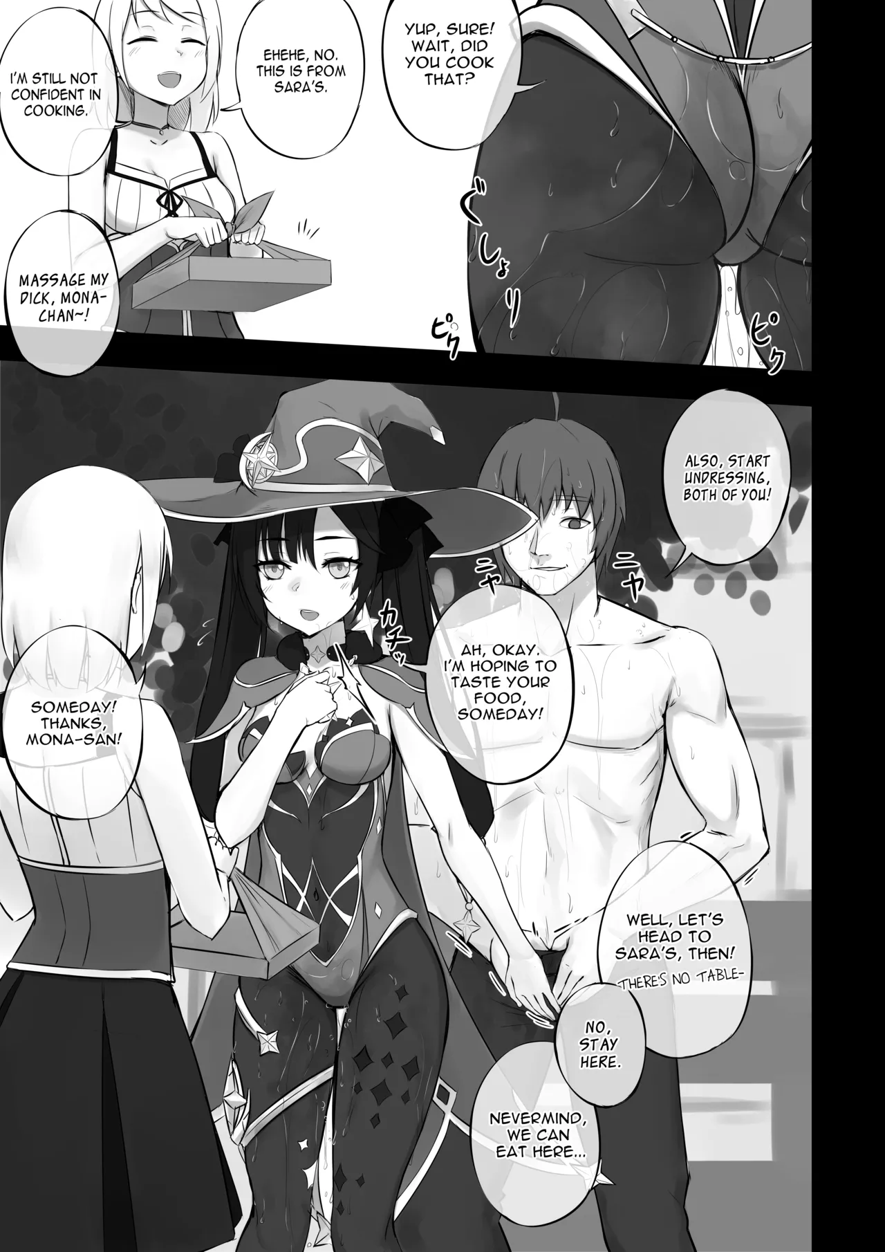 Hoyoverse Mini Doujins and Images page 44 featuring nicole demara genshin impact parody - nakadashi gloves hentai manga - read online free