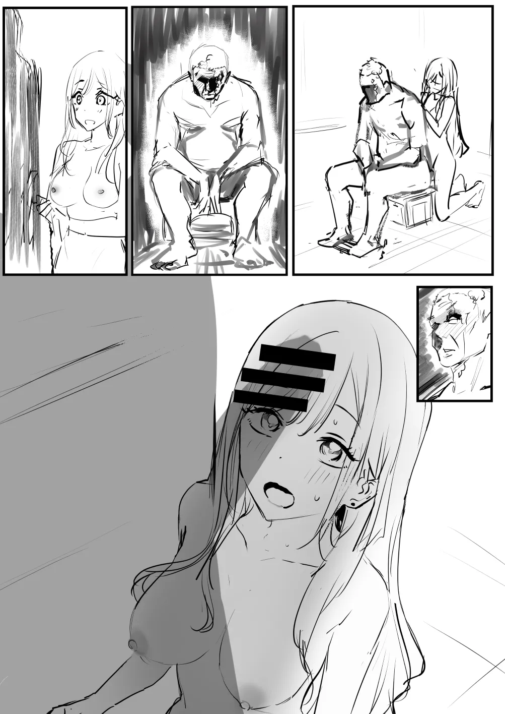 海夢 page 22 featuring marin kitagawa sono bisque doll wa koi o suru parody - old man schoolgirl uniform hentai manga - read online free